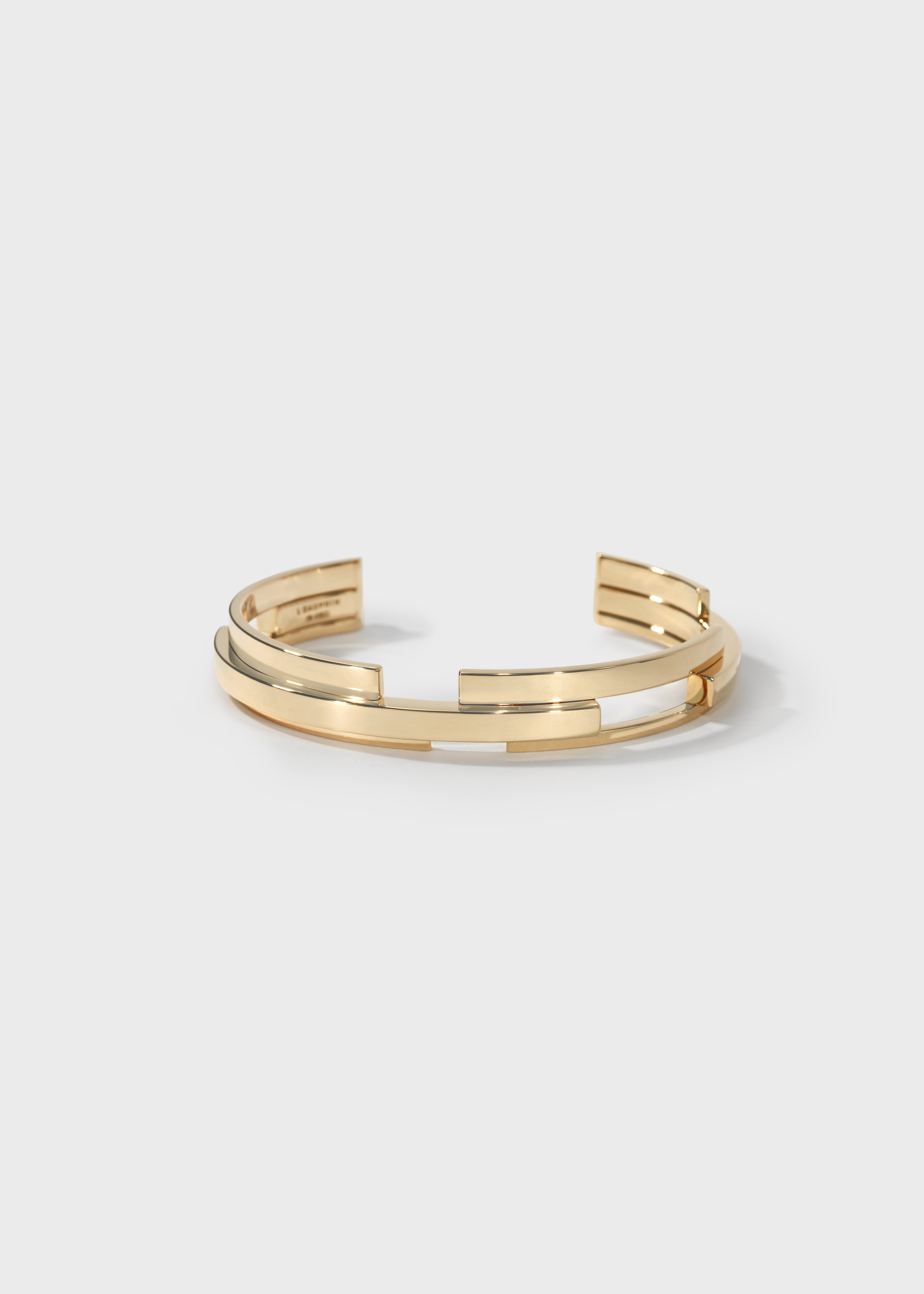 Volume cuff Yellow Gold