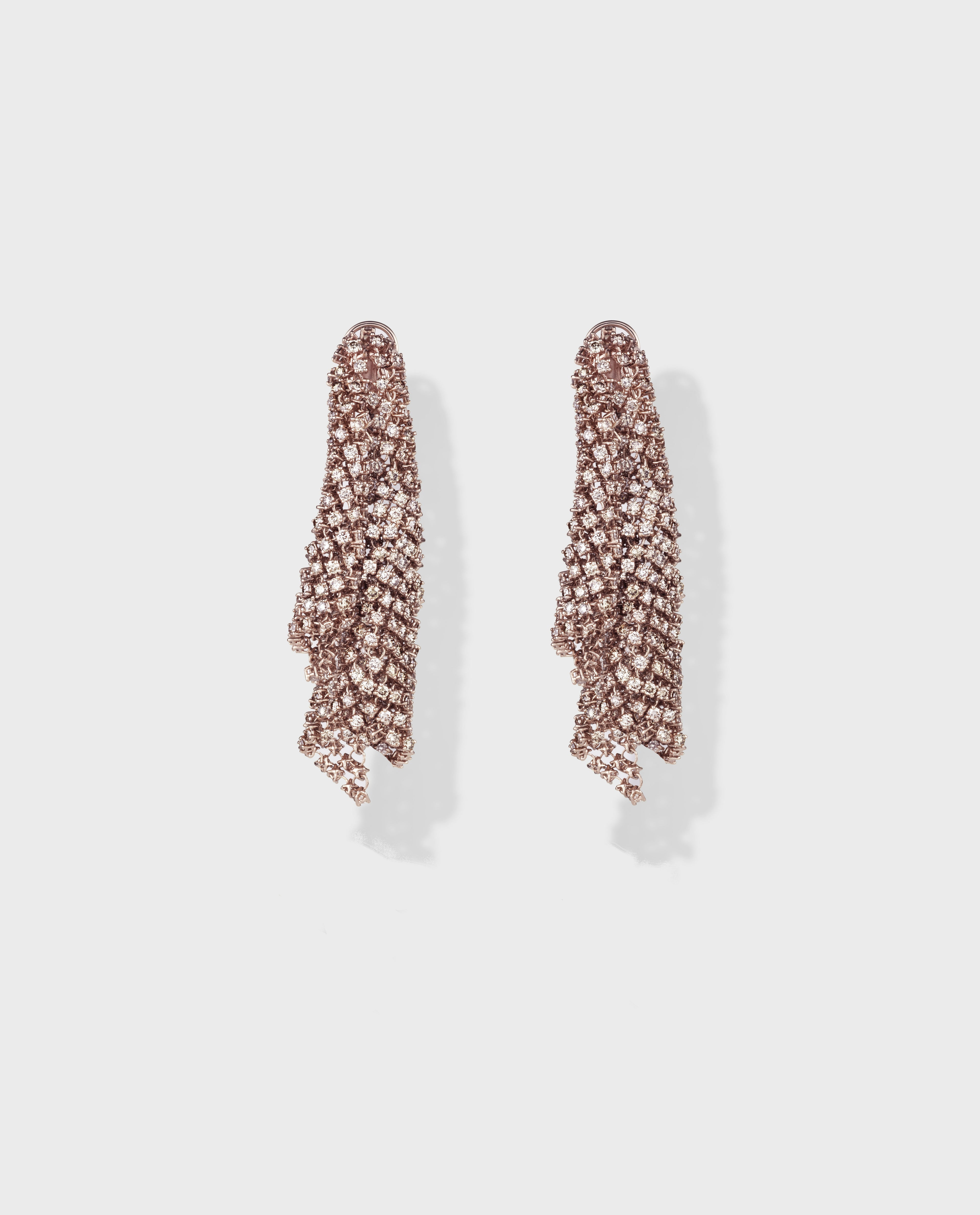 Fluid earrings large
