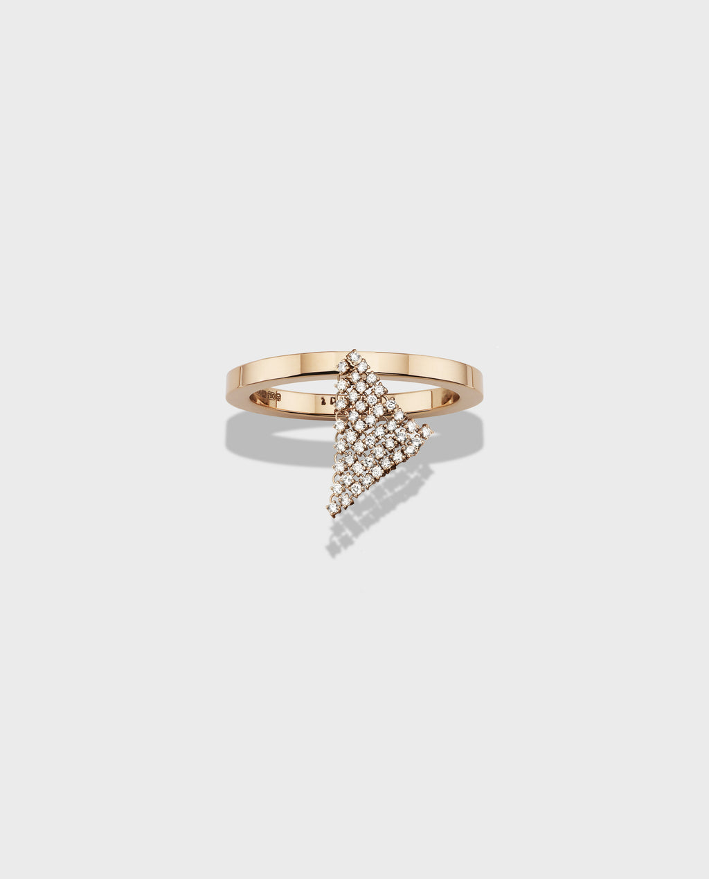 Fluid ring Rose Gold