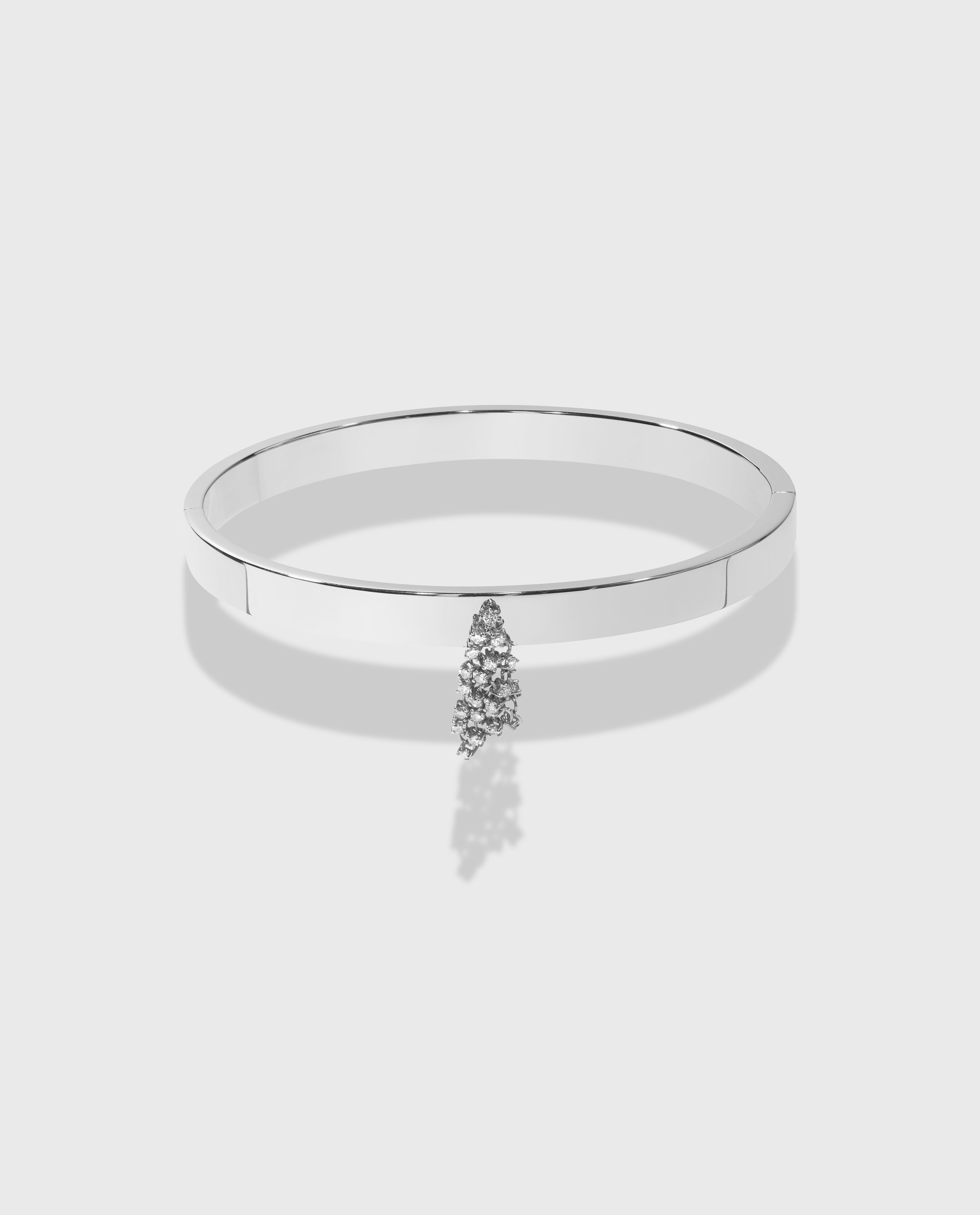 Fluid cuff White Gold