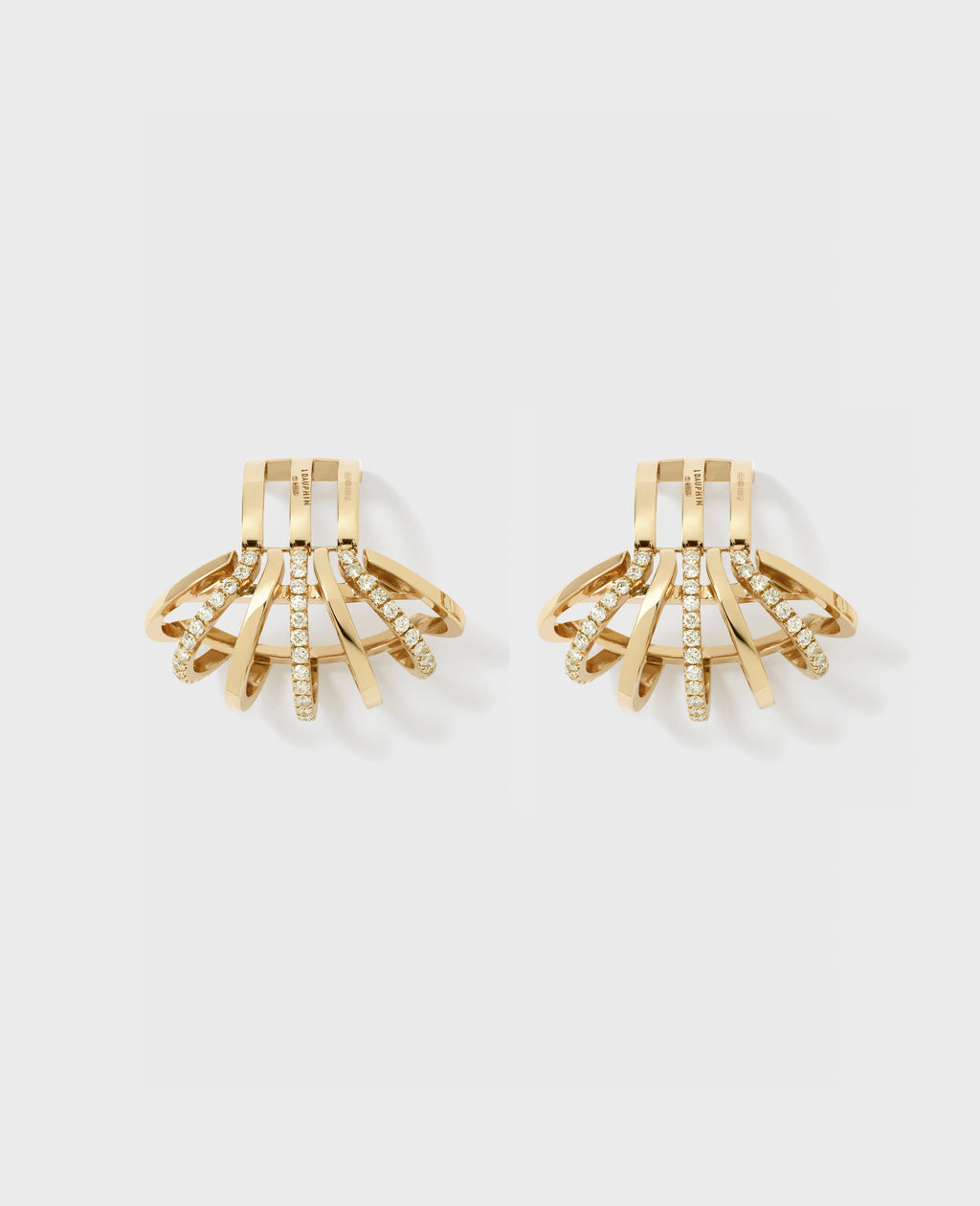 Collection I pair of earrings Yellow Gold