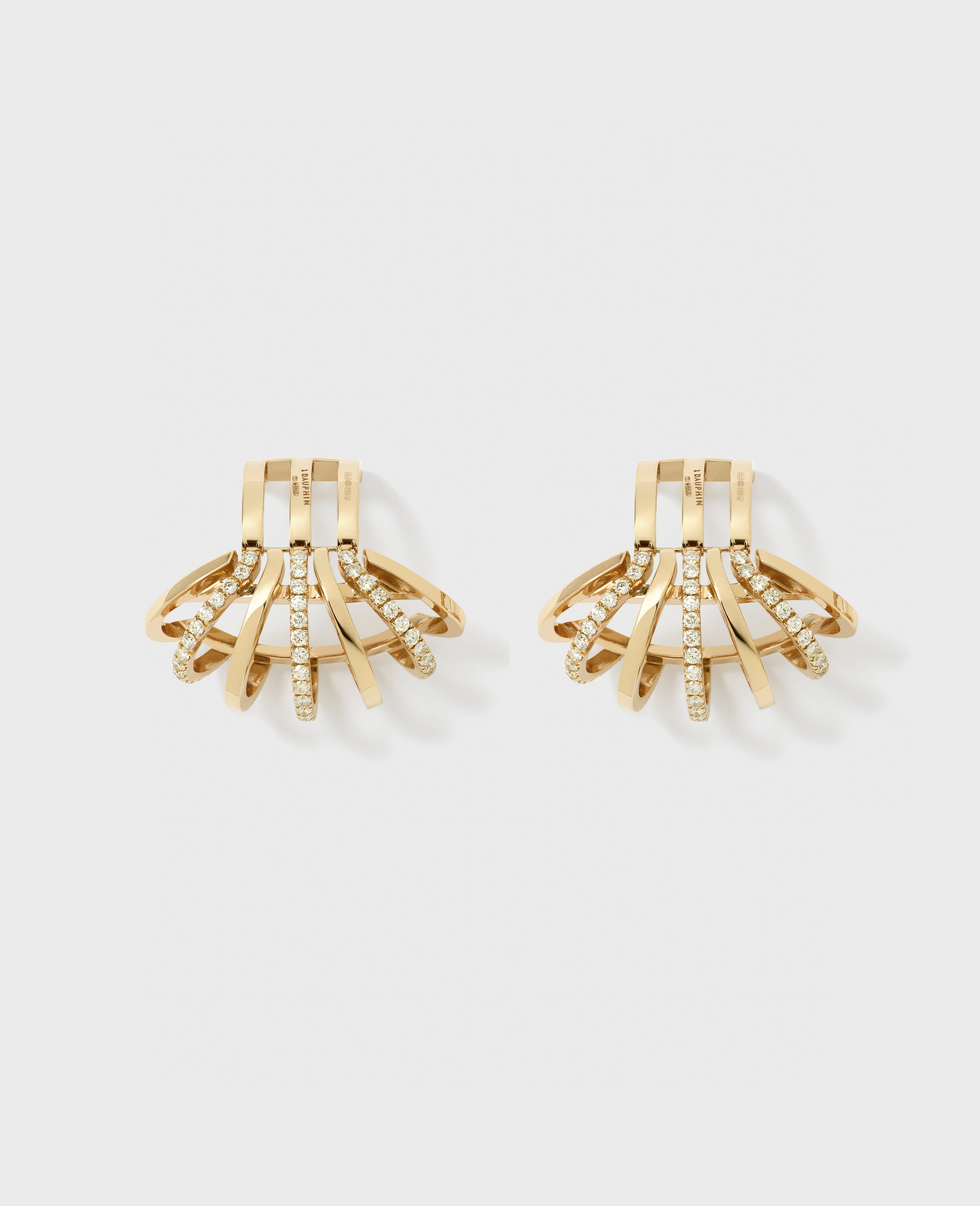 Collection I pair of earrings Yellow Gold