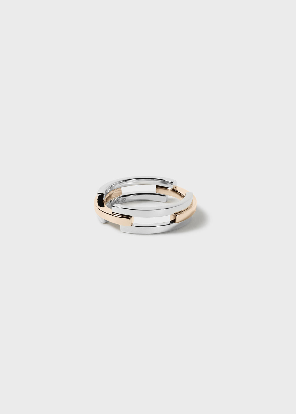 Volume ring Yellow Gold