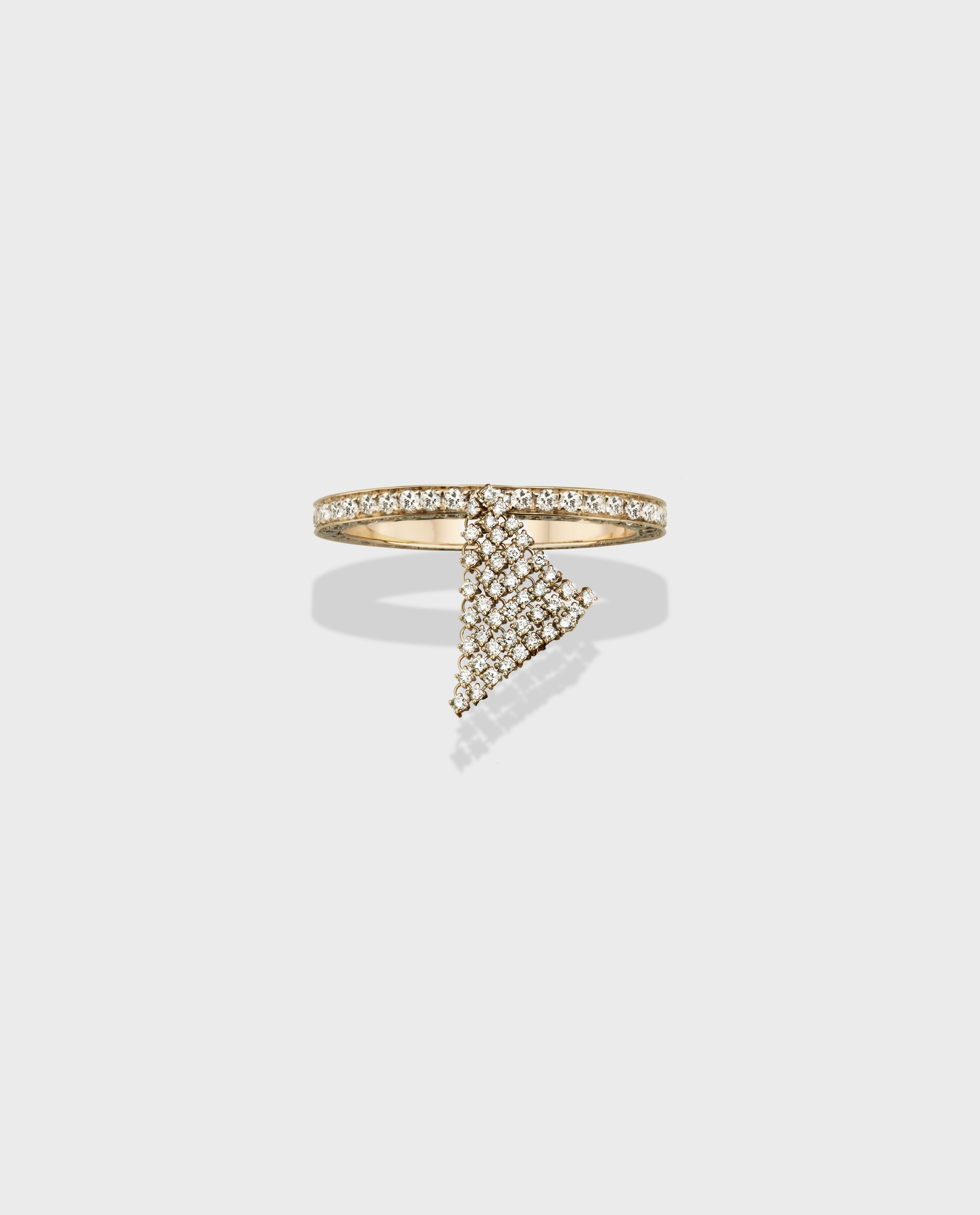 Fluid ring Yellow Gold