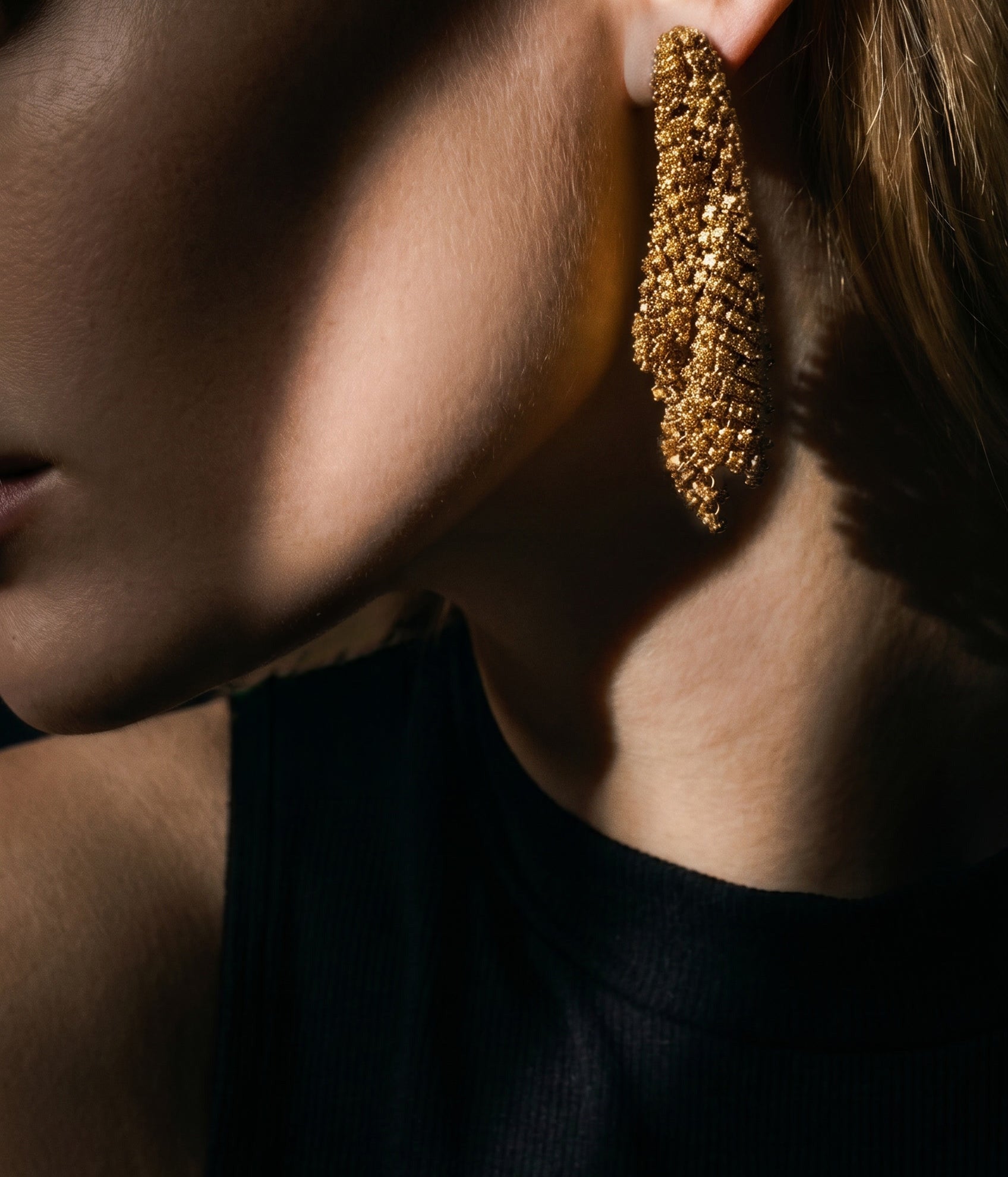 Fluid earrings small