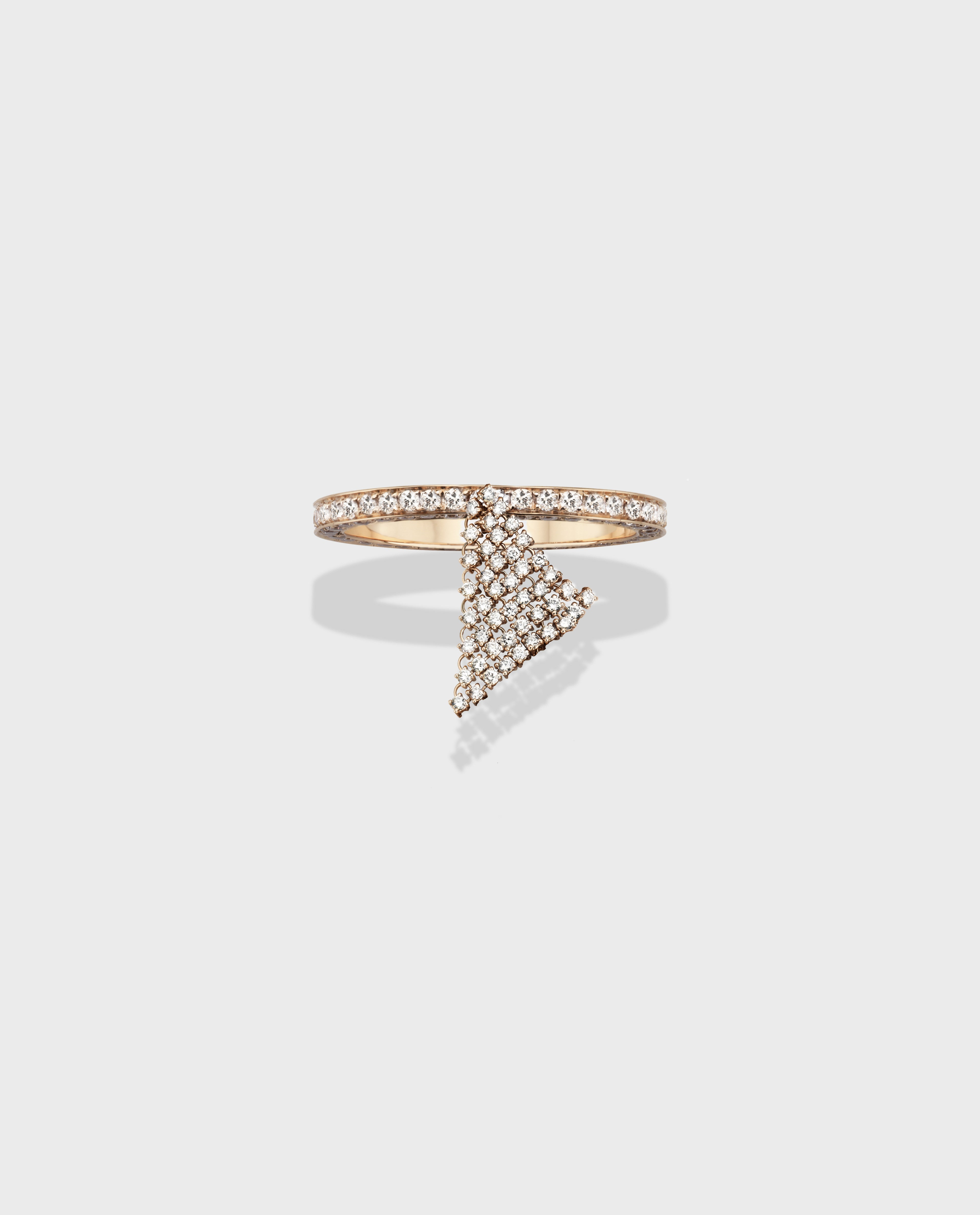 Fluid ring Rose Gold