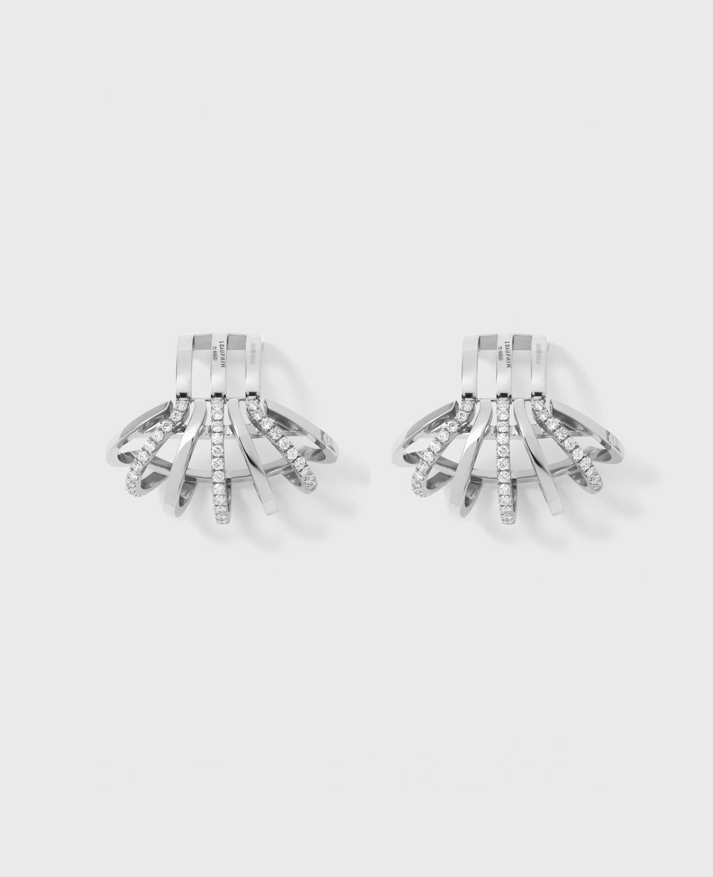 Collection I pair of earrings White Gold