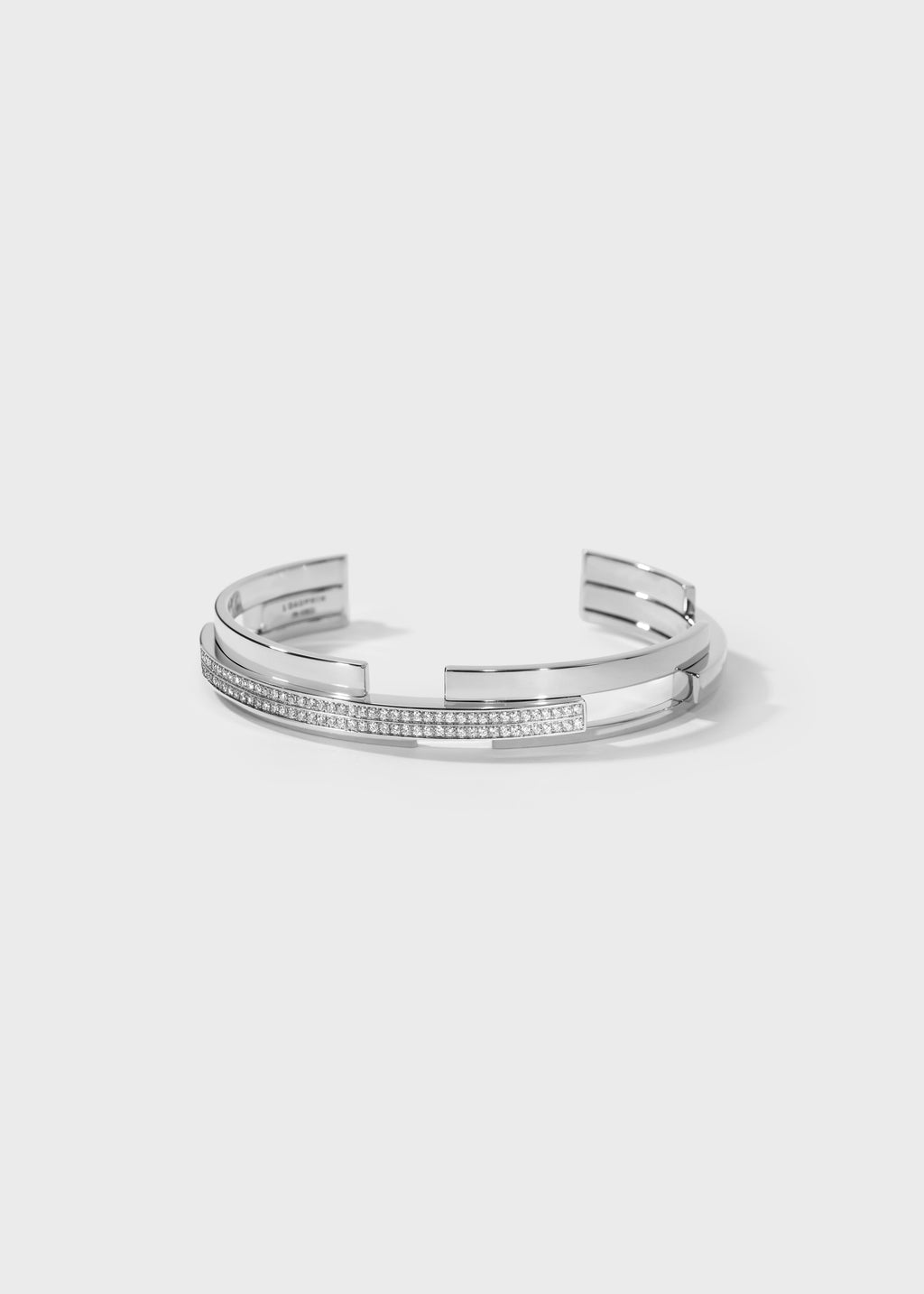 Volume cuff White Gold