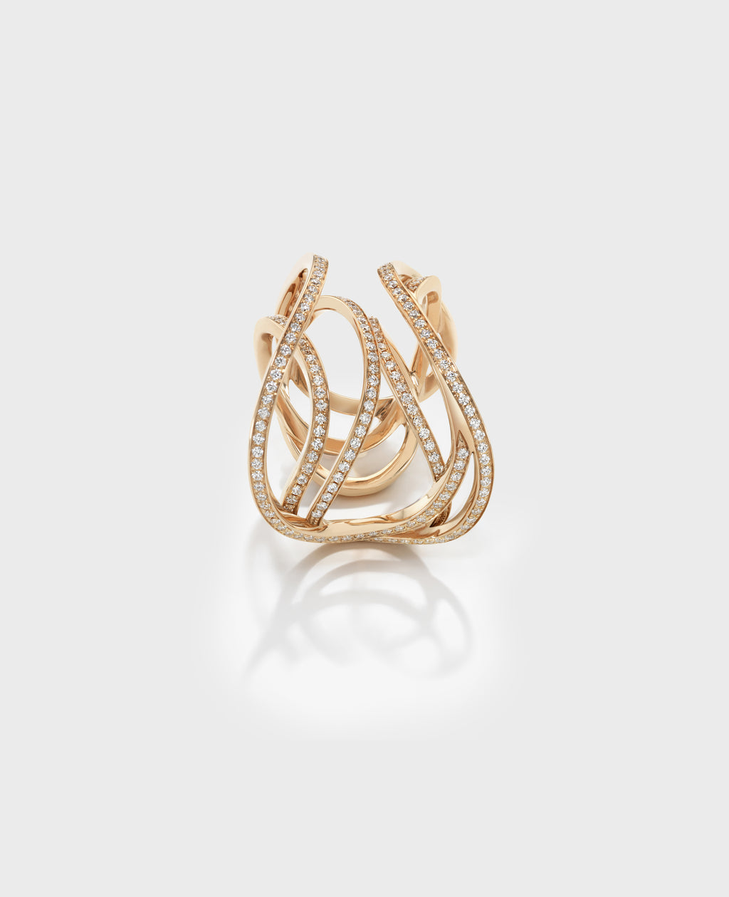 Serpentine ring large - view 4 - Dauphin