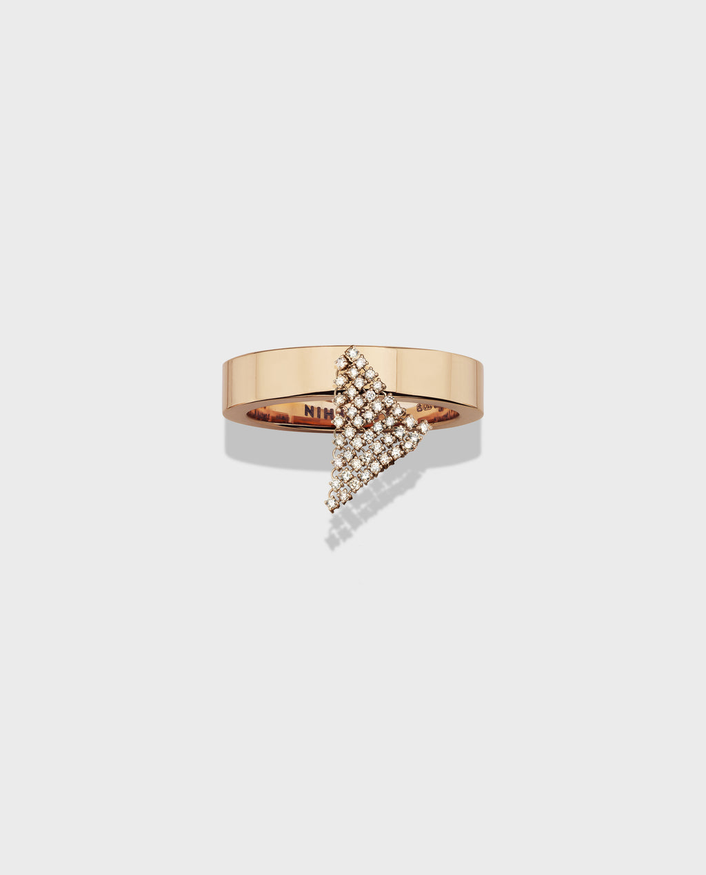 Fluid ring Rose Gold