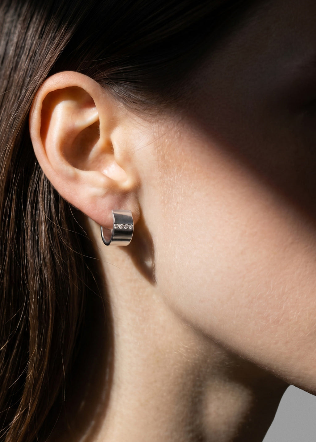 Monument pair of earrings medium