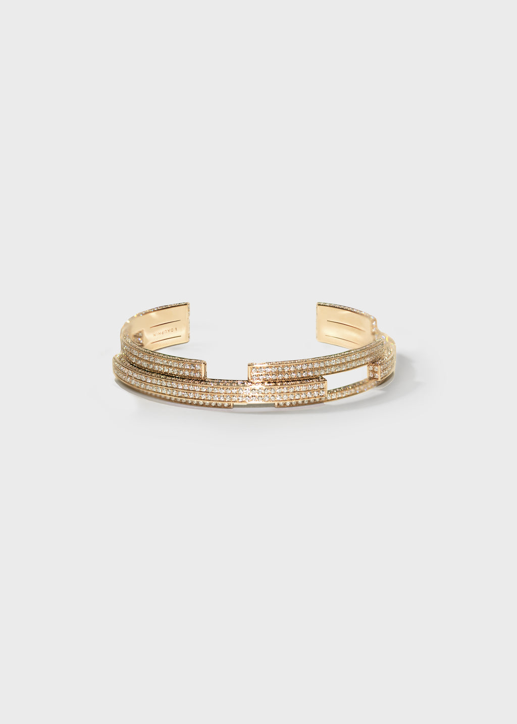Volume cuff Yellow Gold