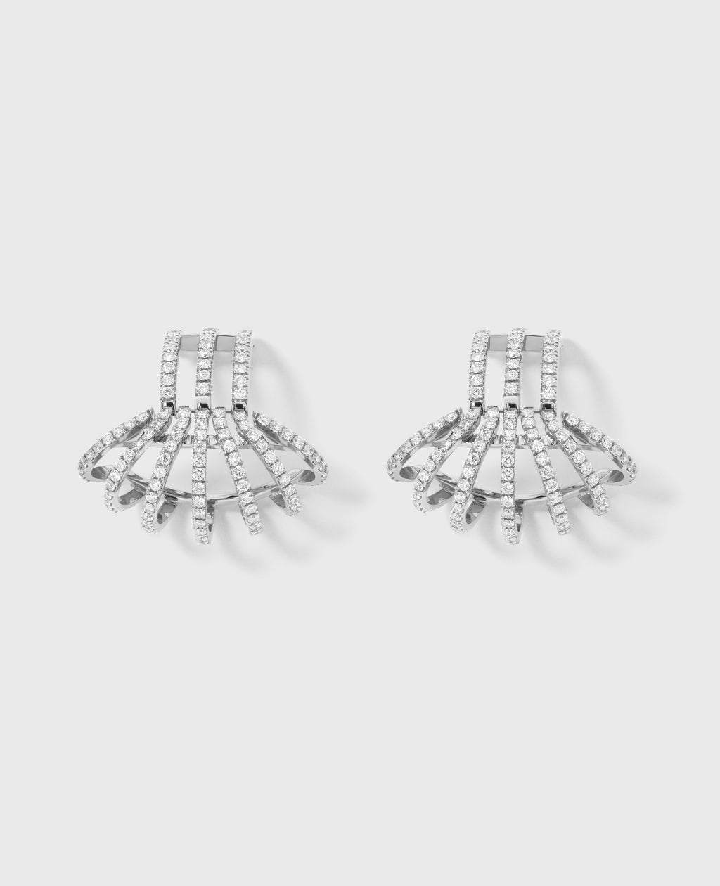 Collection I pair of earrings White Gold