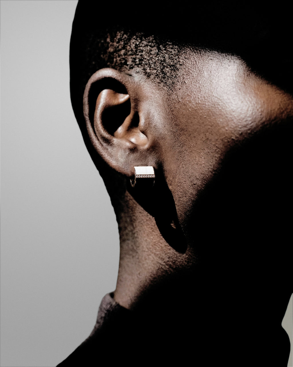 Monument pair of earrings large