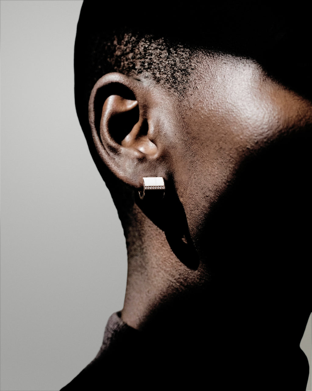 Monument pair of earrings large