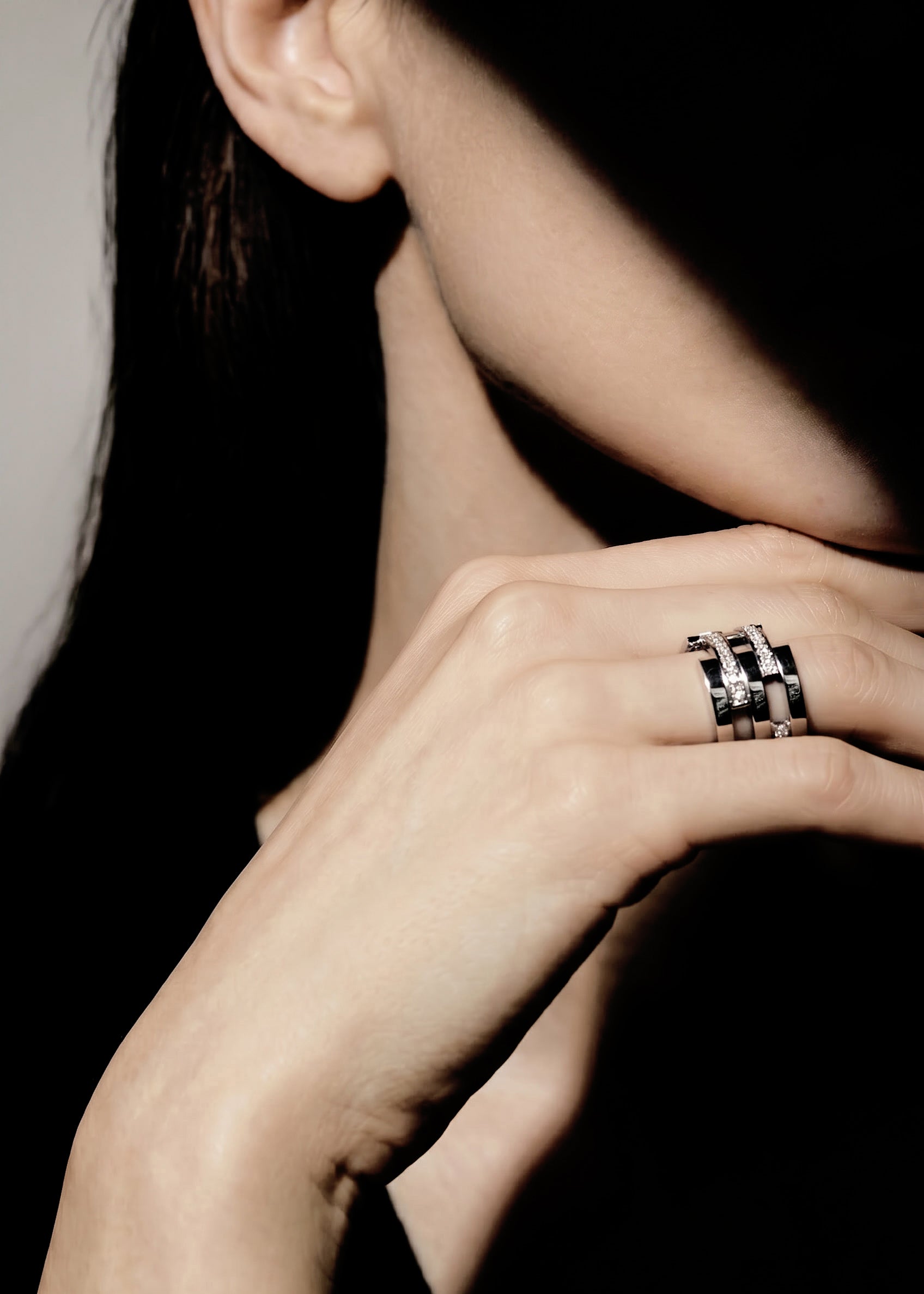 'C' ring 5 rows