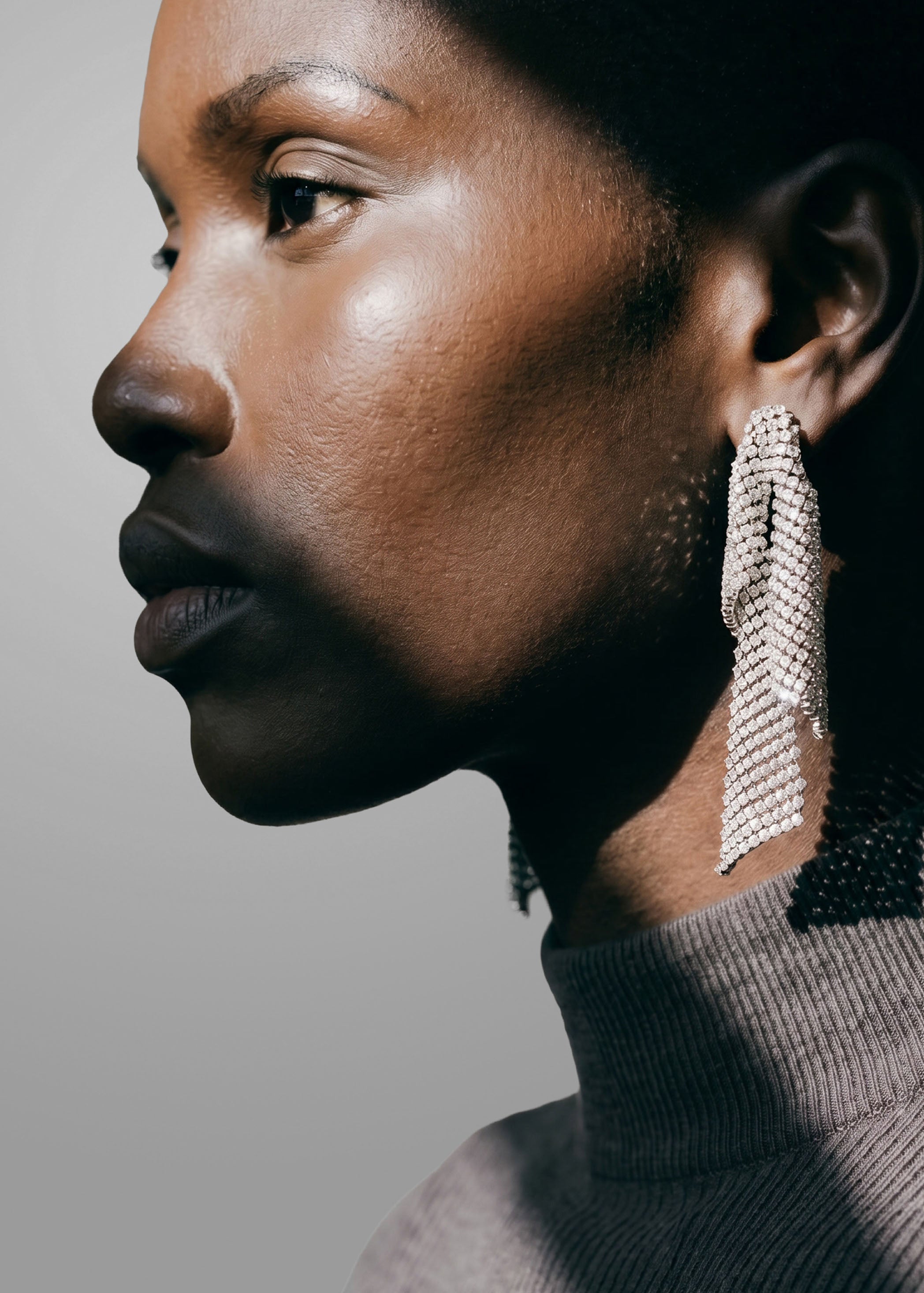 Fluid earrings large