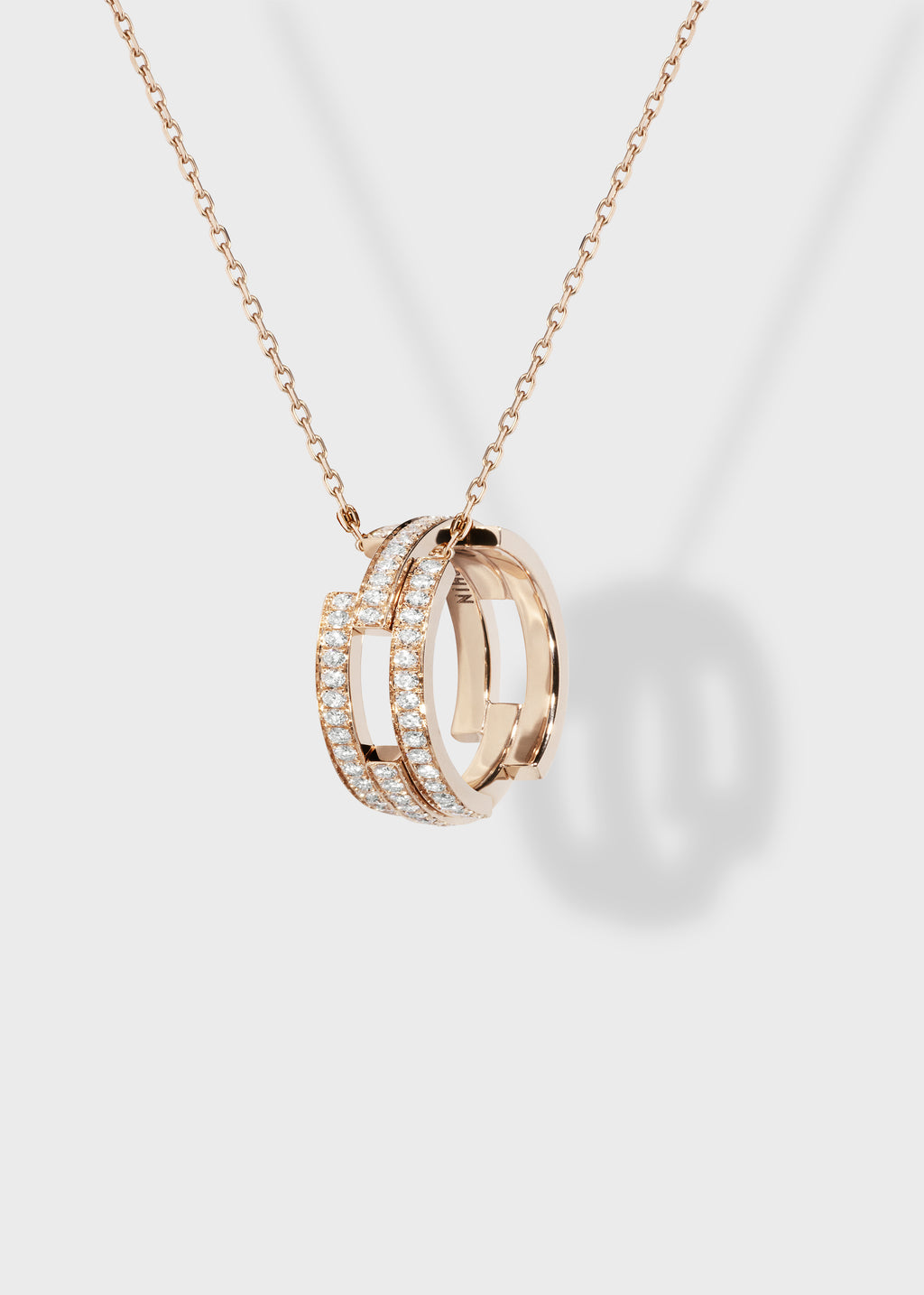 Volume pendant Rose Gold