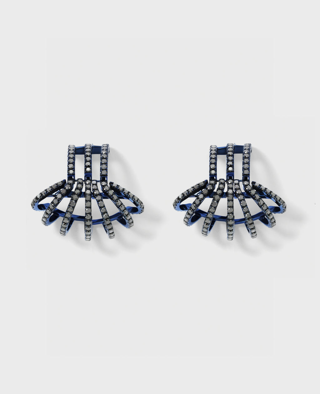 Collection I pair of earrings Blue Gold