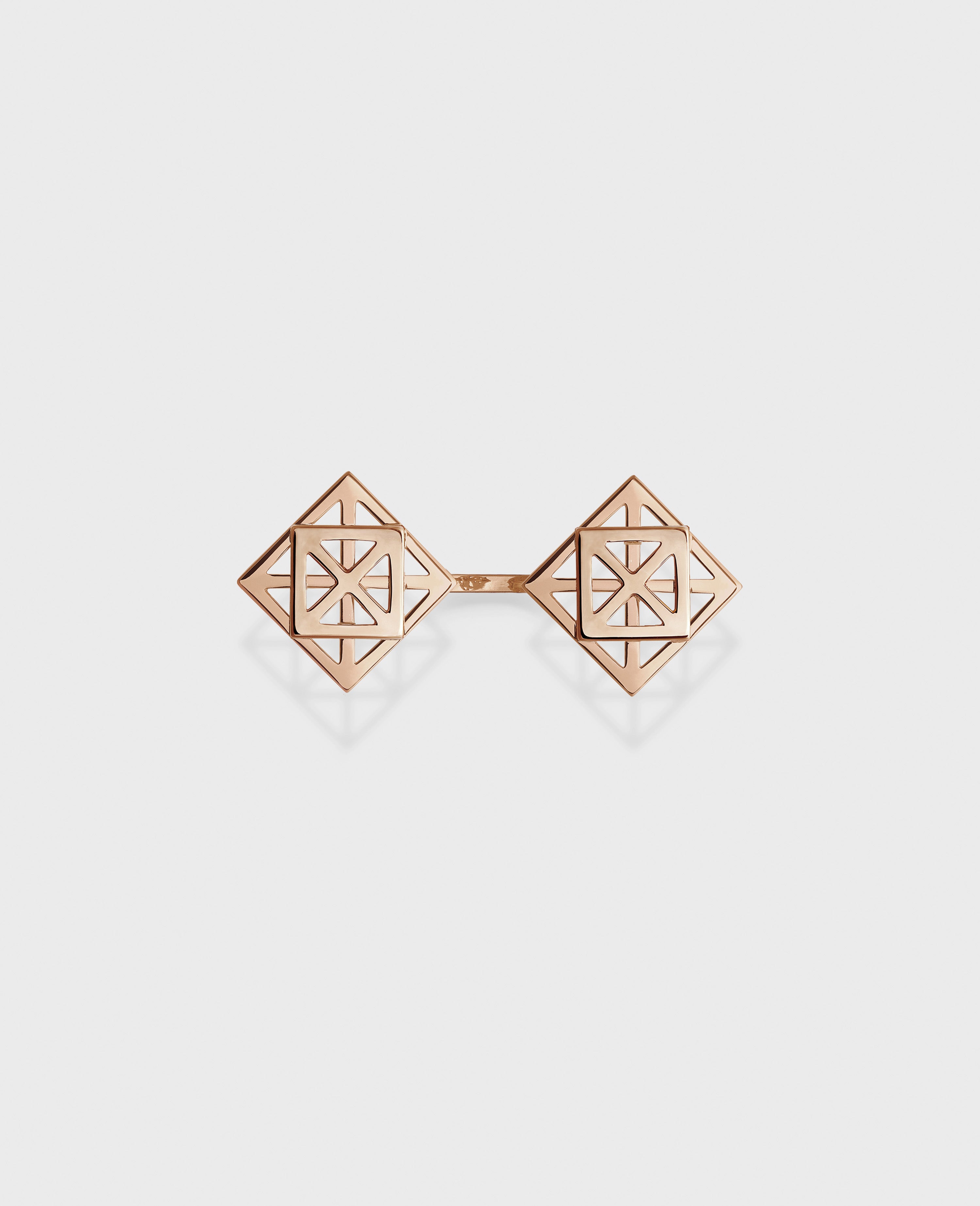 Collection I double ring - view 4 - Dauphin