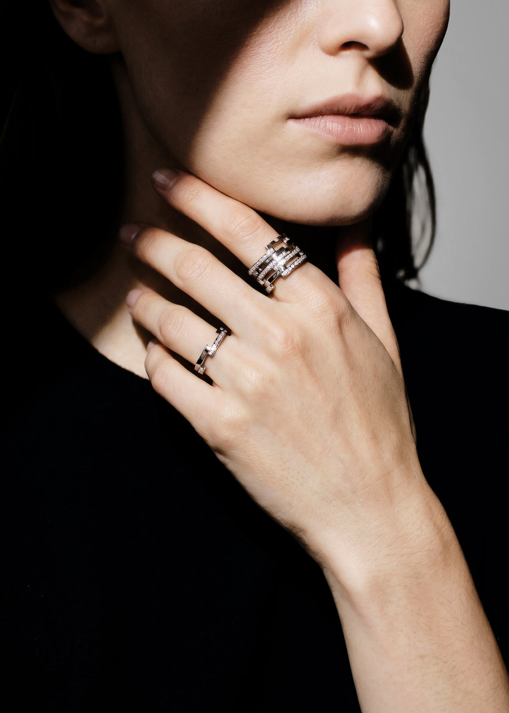 'C' ring 2 rows