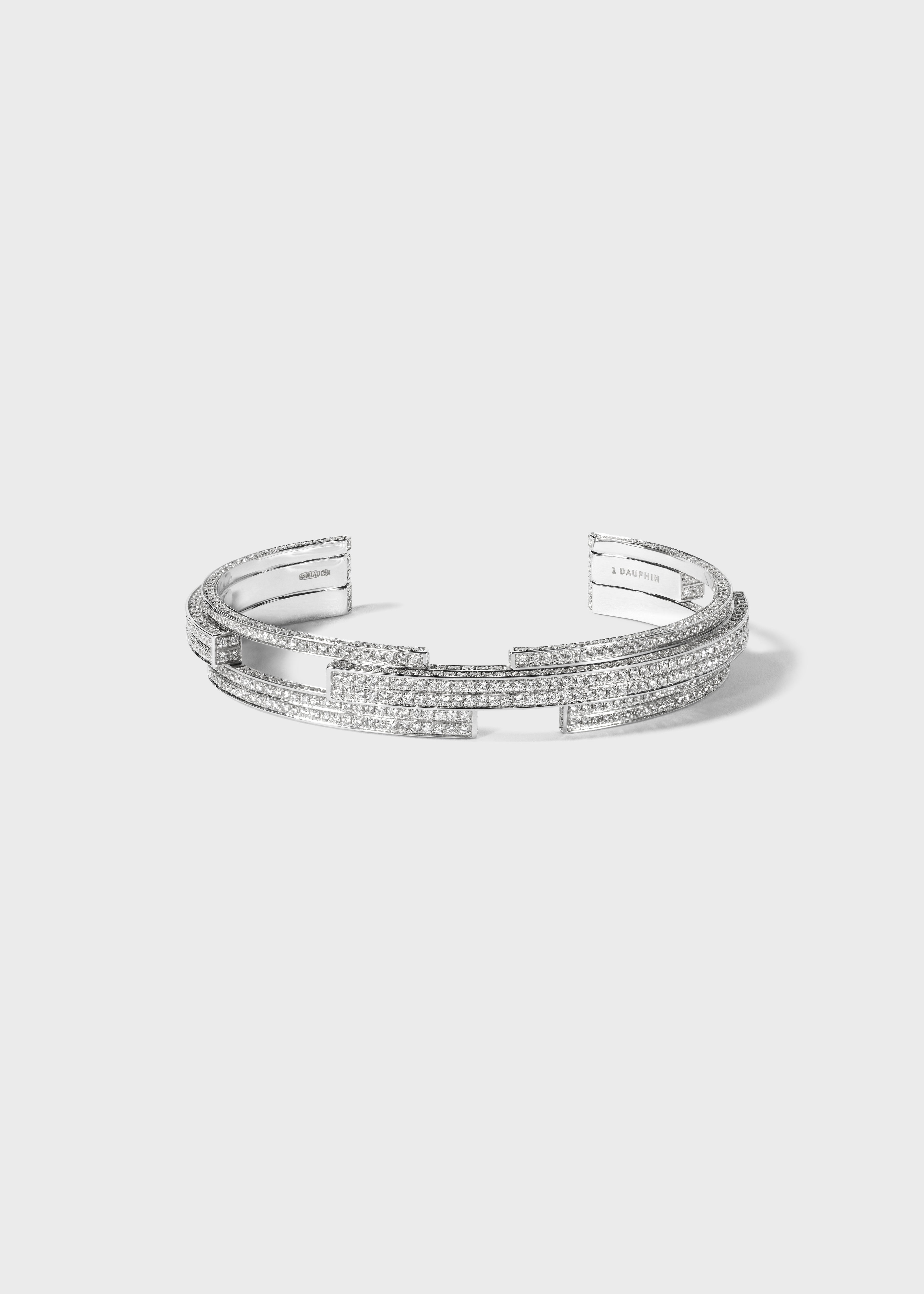 Volume cuff White Gold