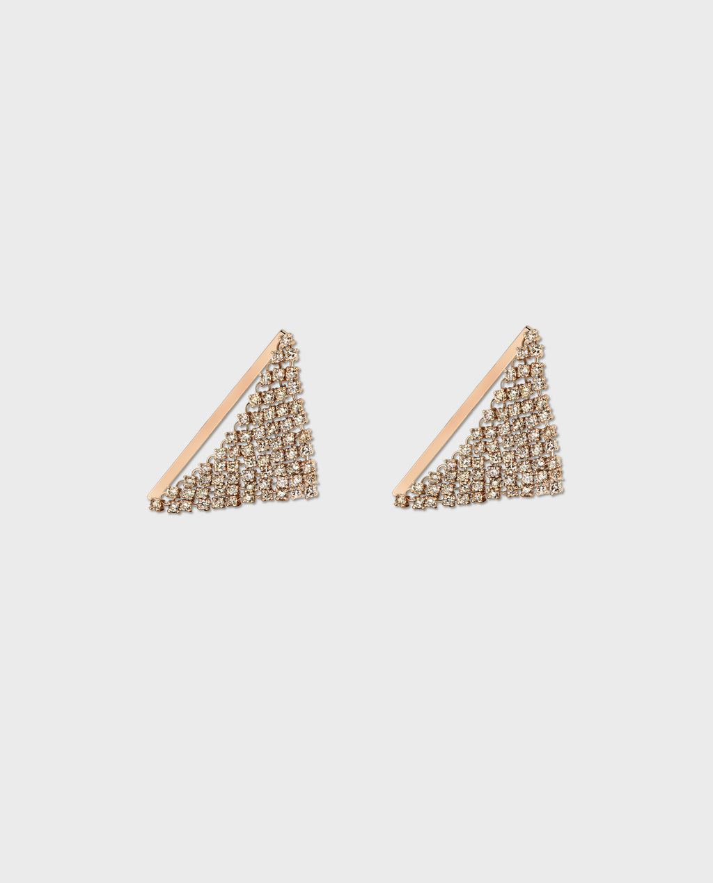 Fluid earrings Rose Gold