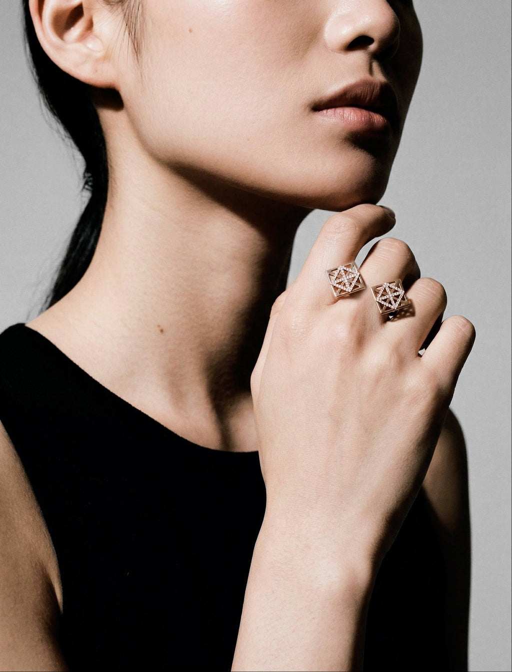 Collection I double ring