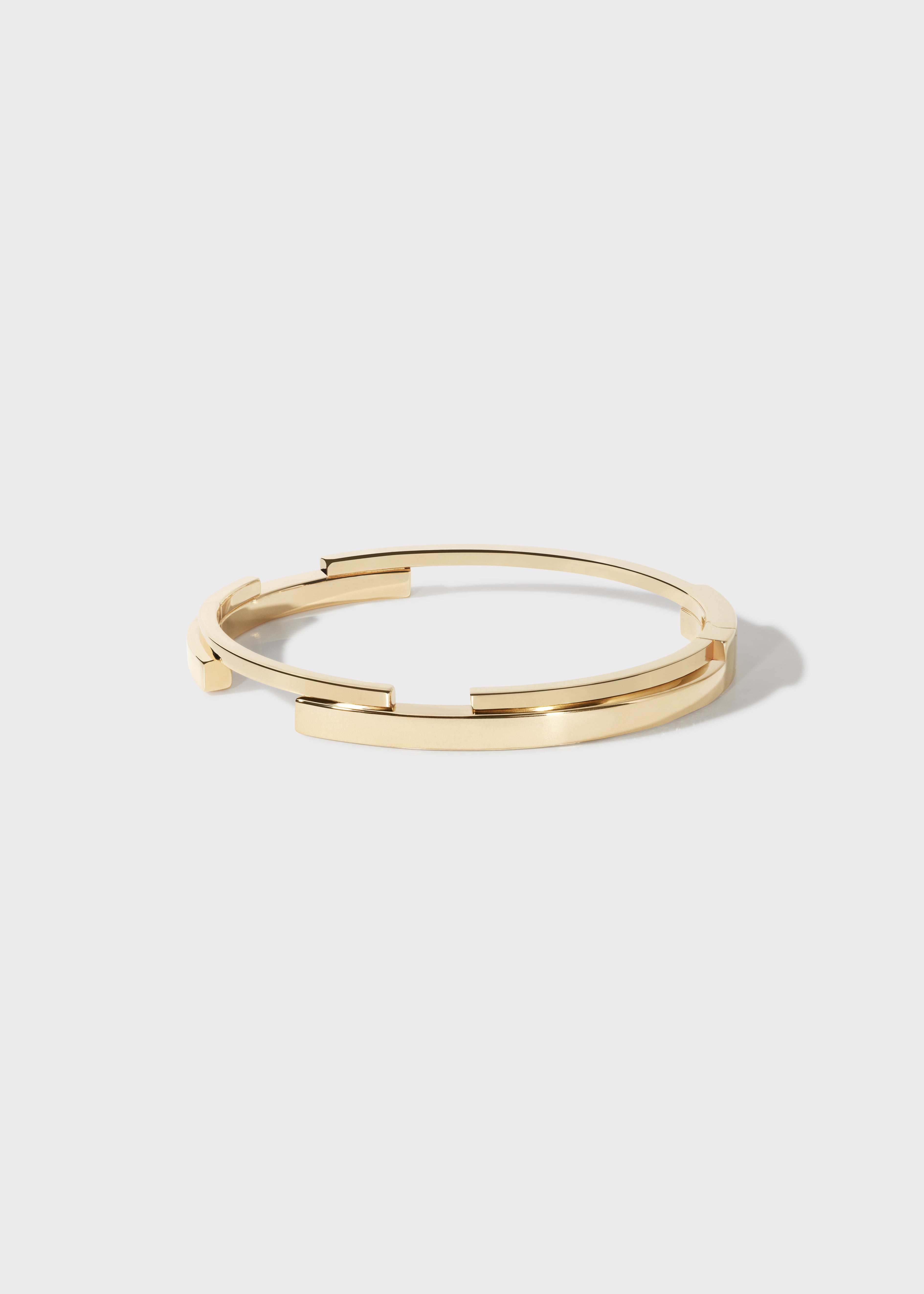 Volume cuff Yellow Gold