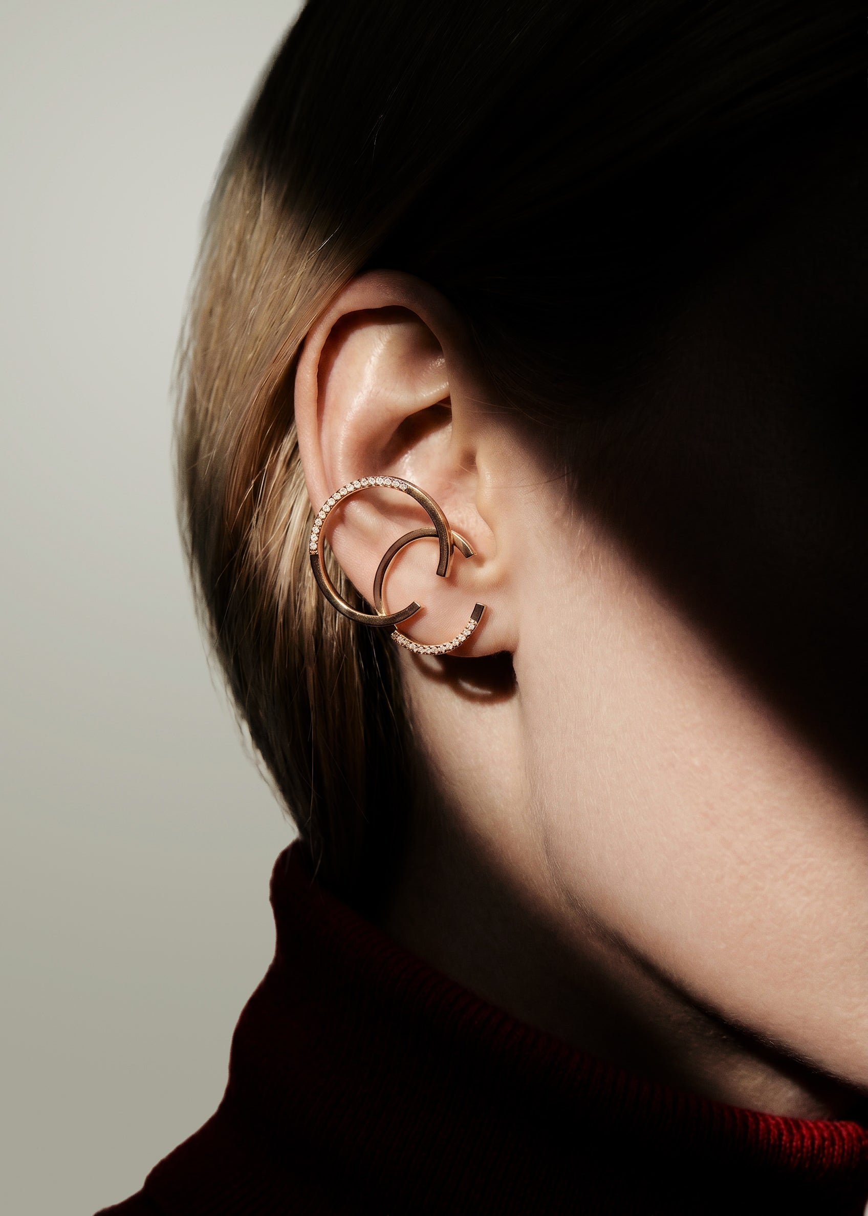 Volume earring Mono