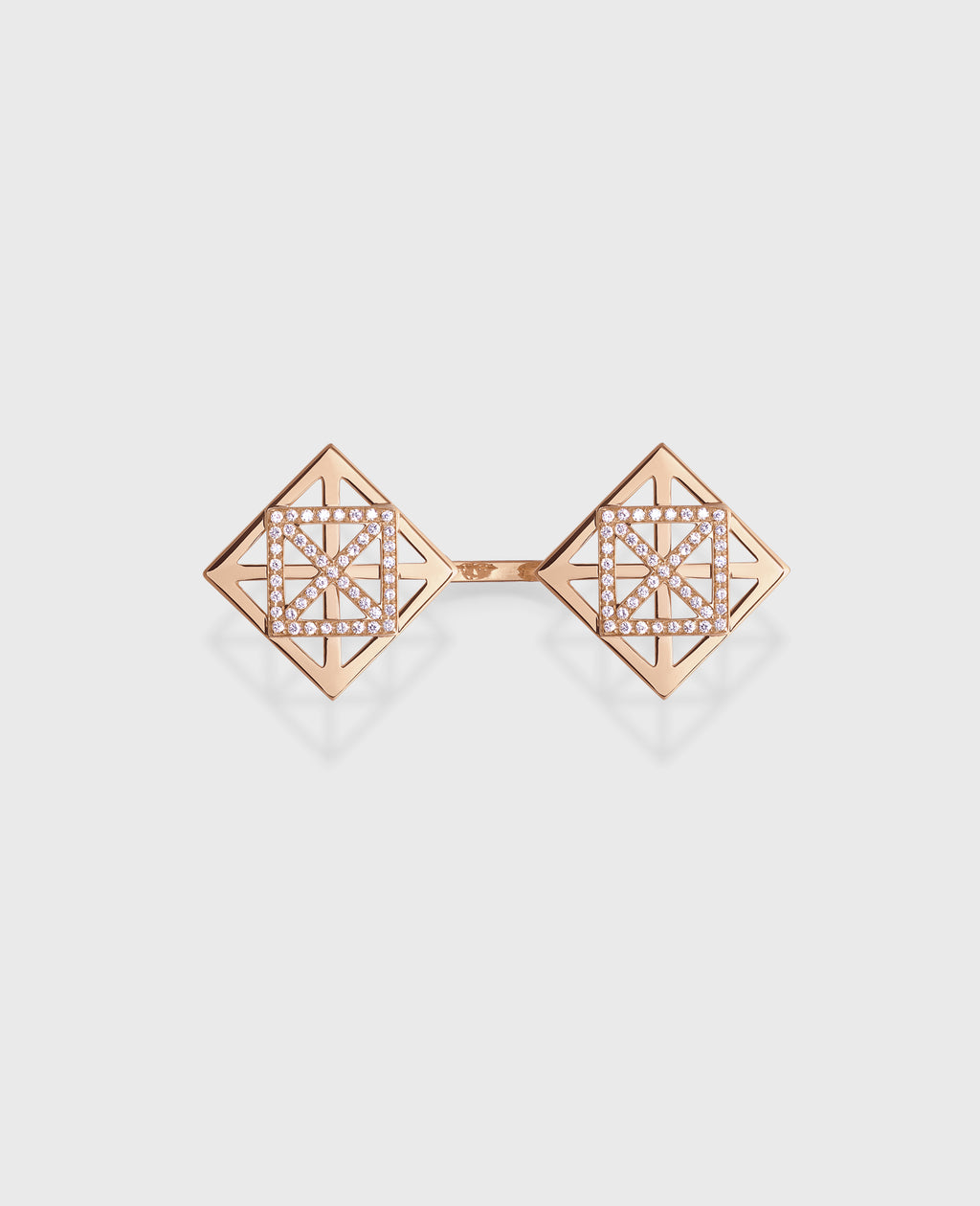 Collection I double ring - view 3 - Dauphin