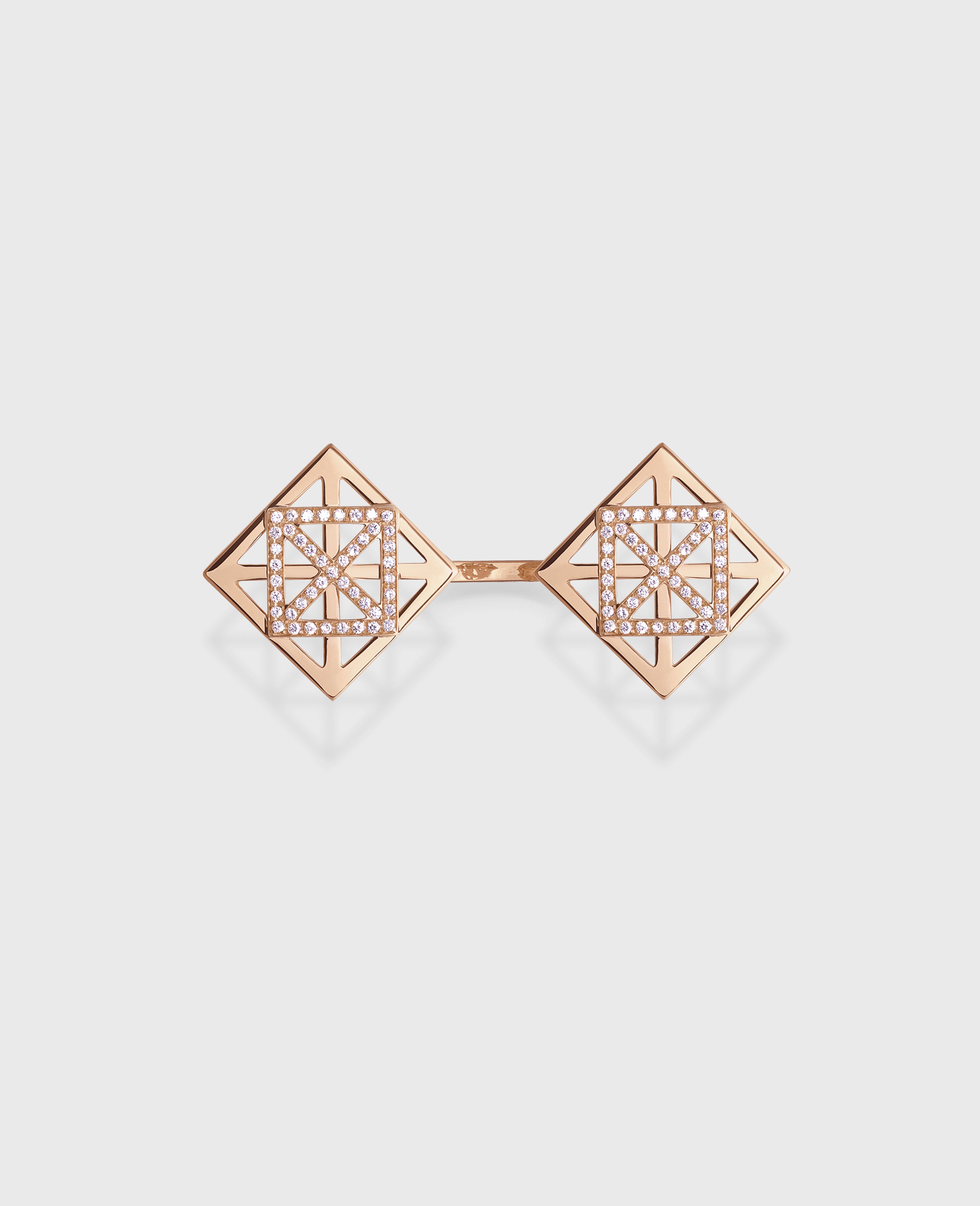 Collection I double ring - view 3 - Dauphin