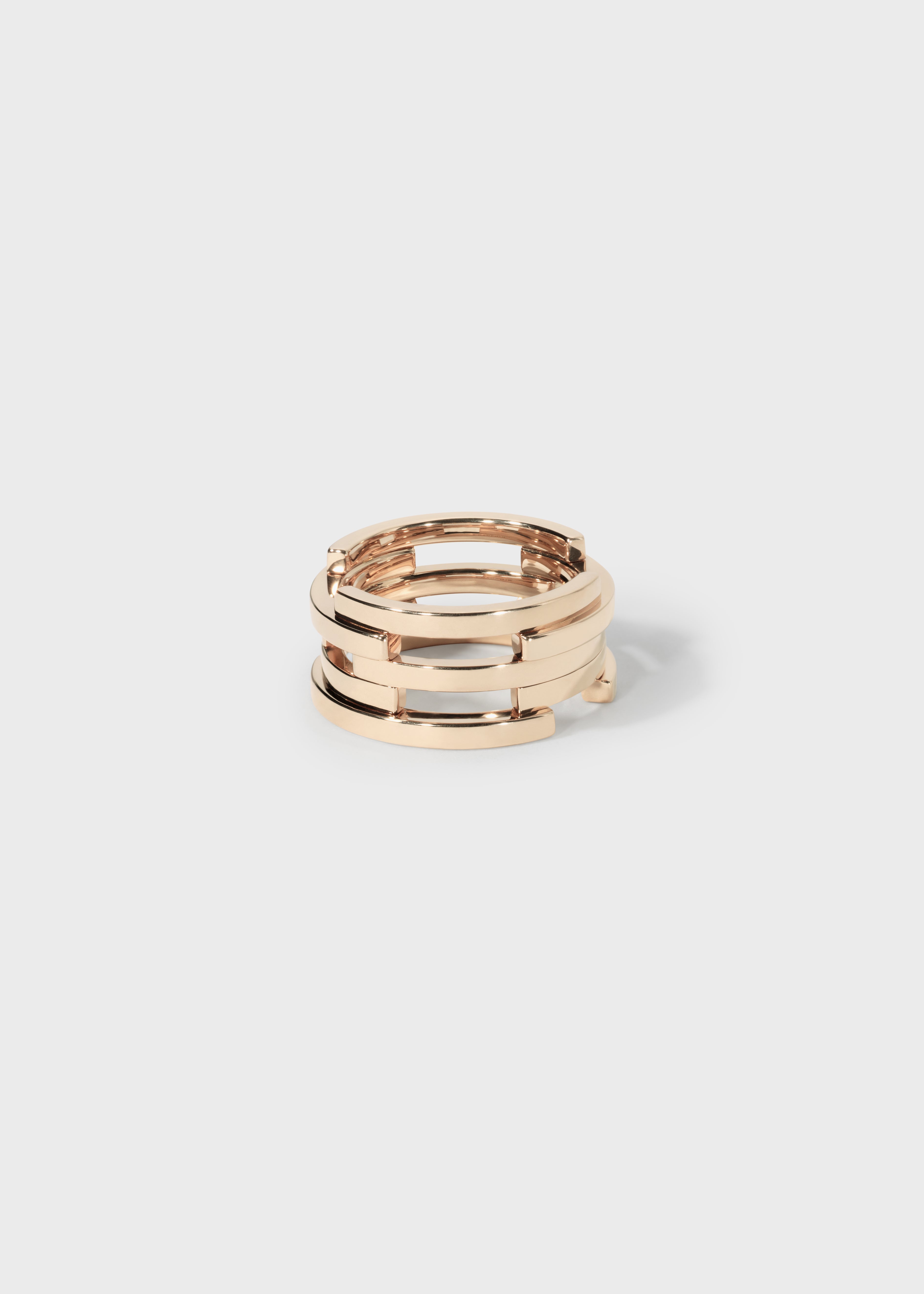 Volume ring Rose Gold