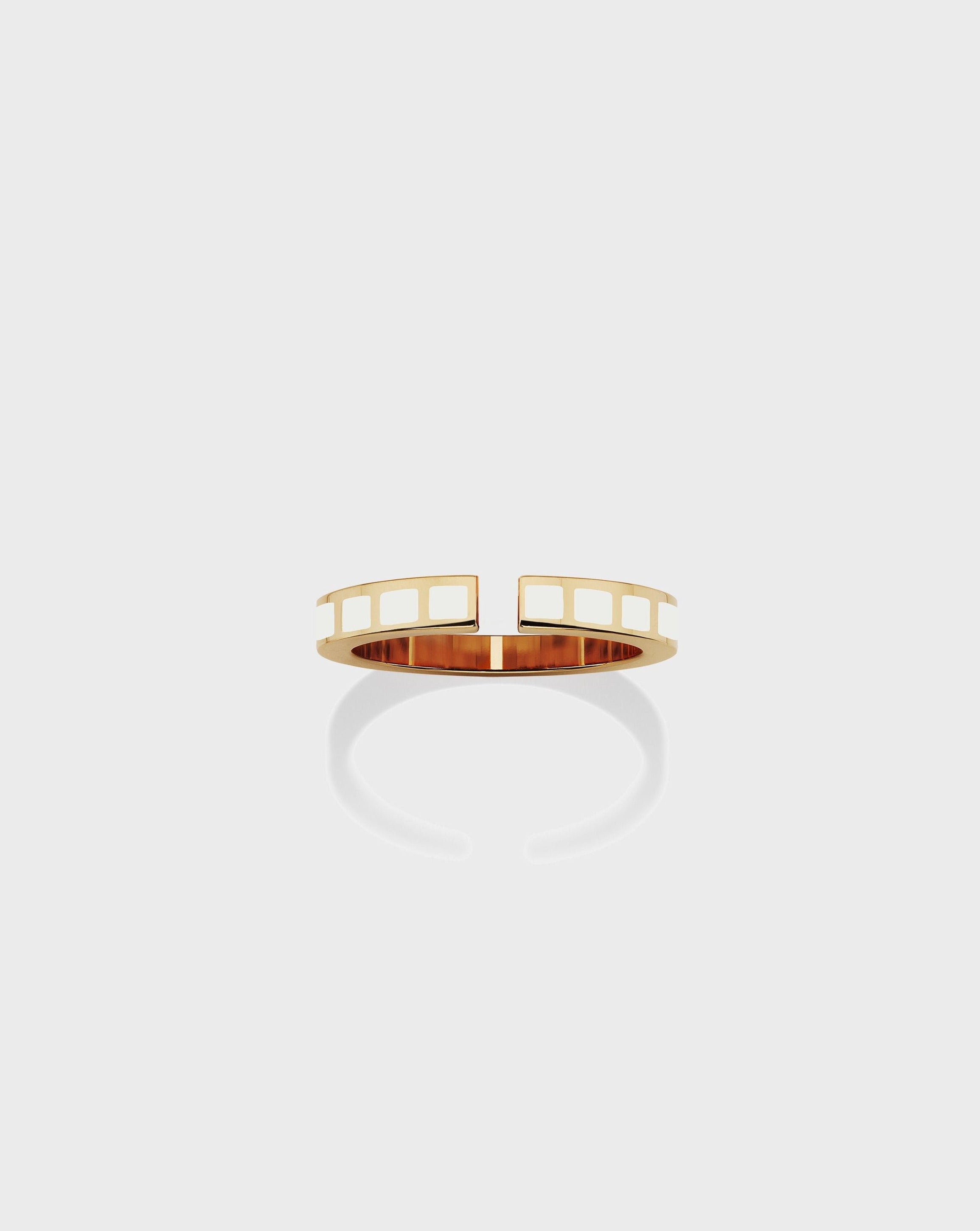 Monument ring small Yellow Gold