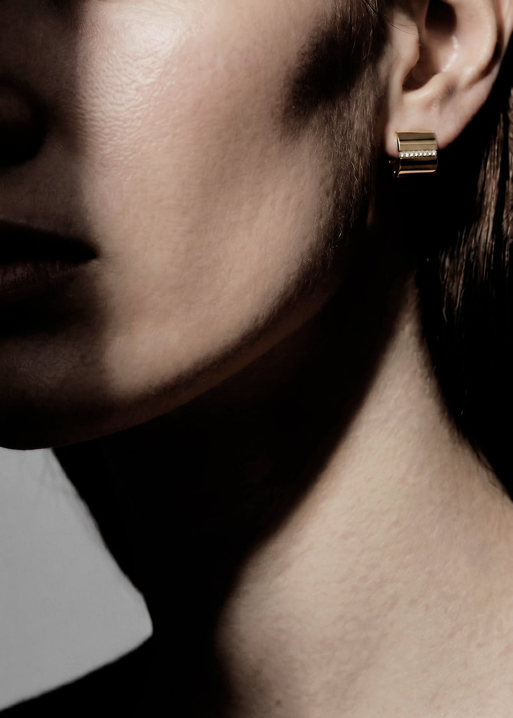 Monument pair of earrings large
