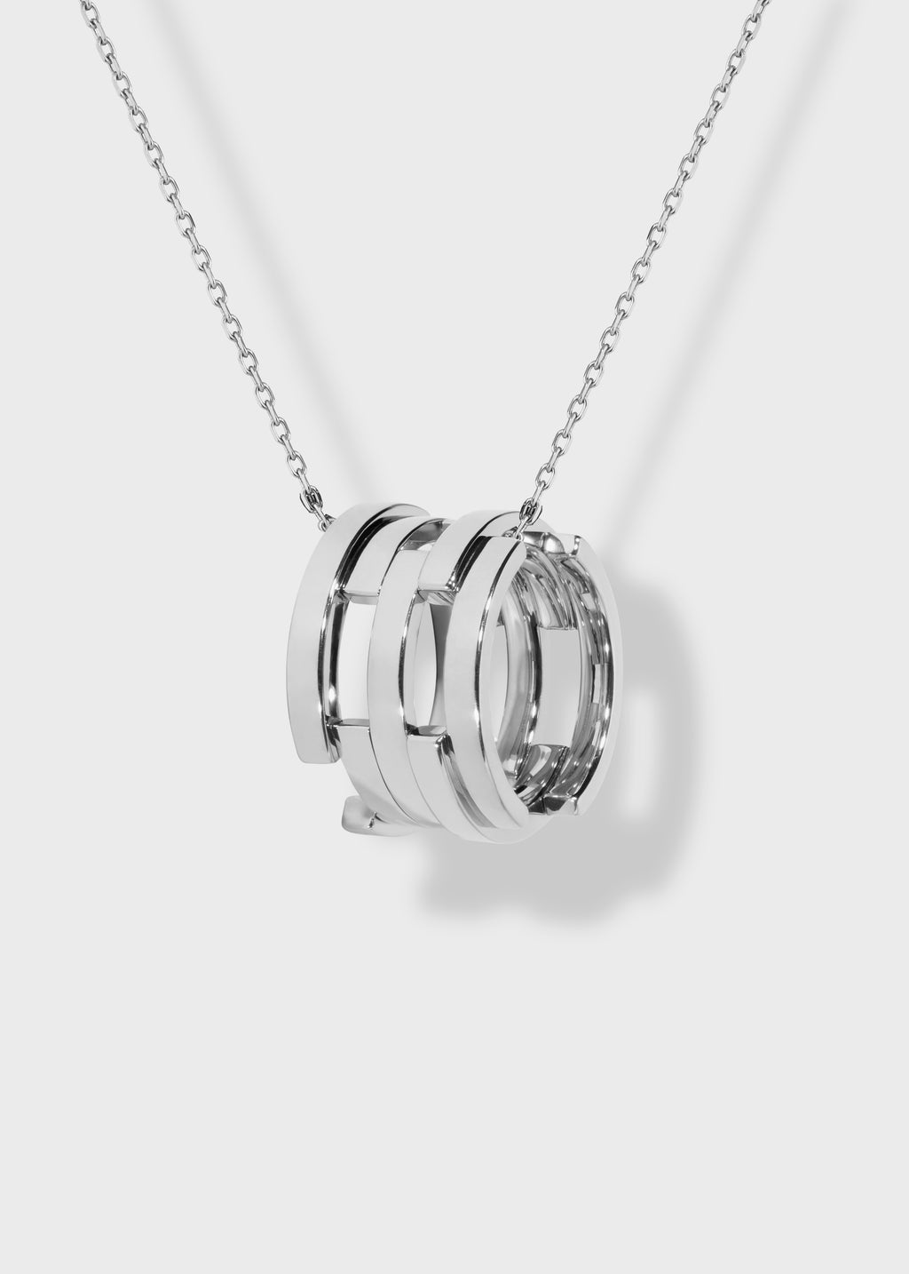 Volume pendant White Gold