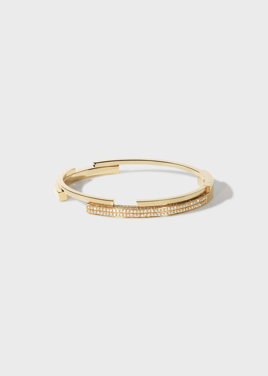 Volume cuff Yellow Gold