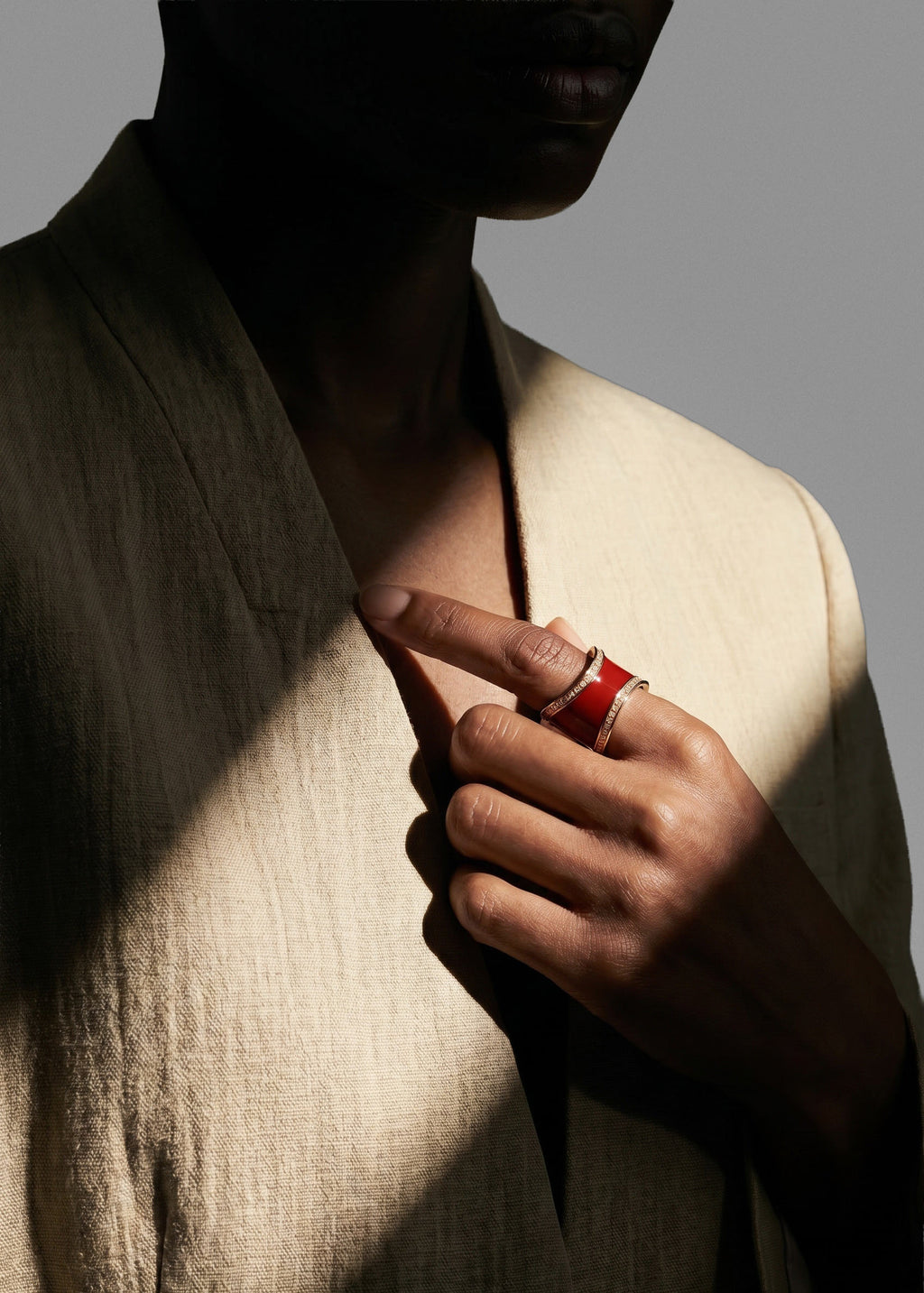 Serpentine ring small