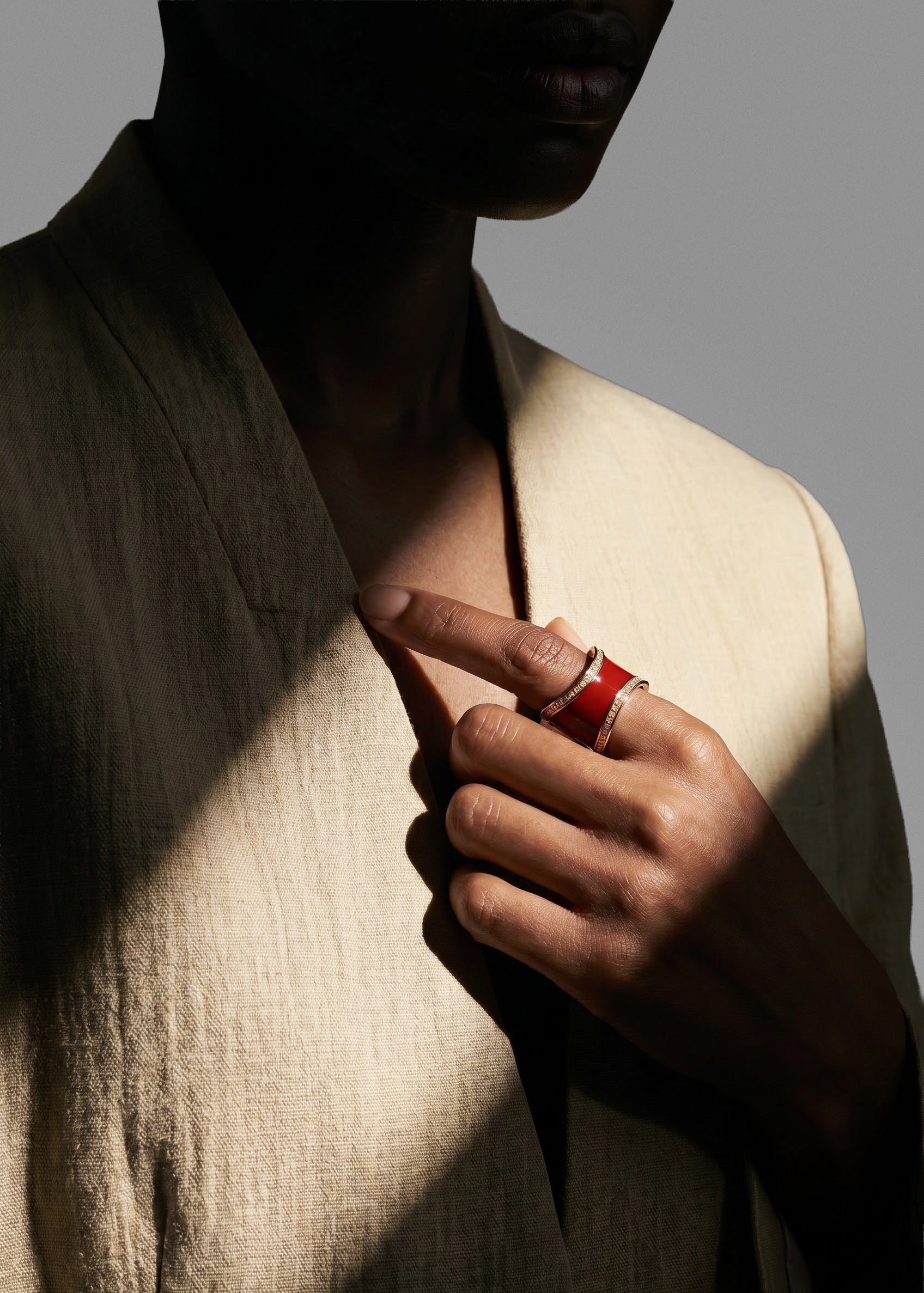 Serpentine ring small