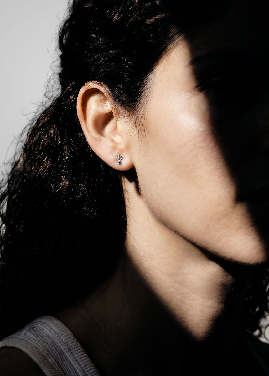 Drops earring mono small