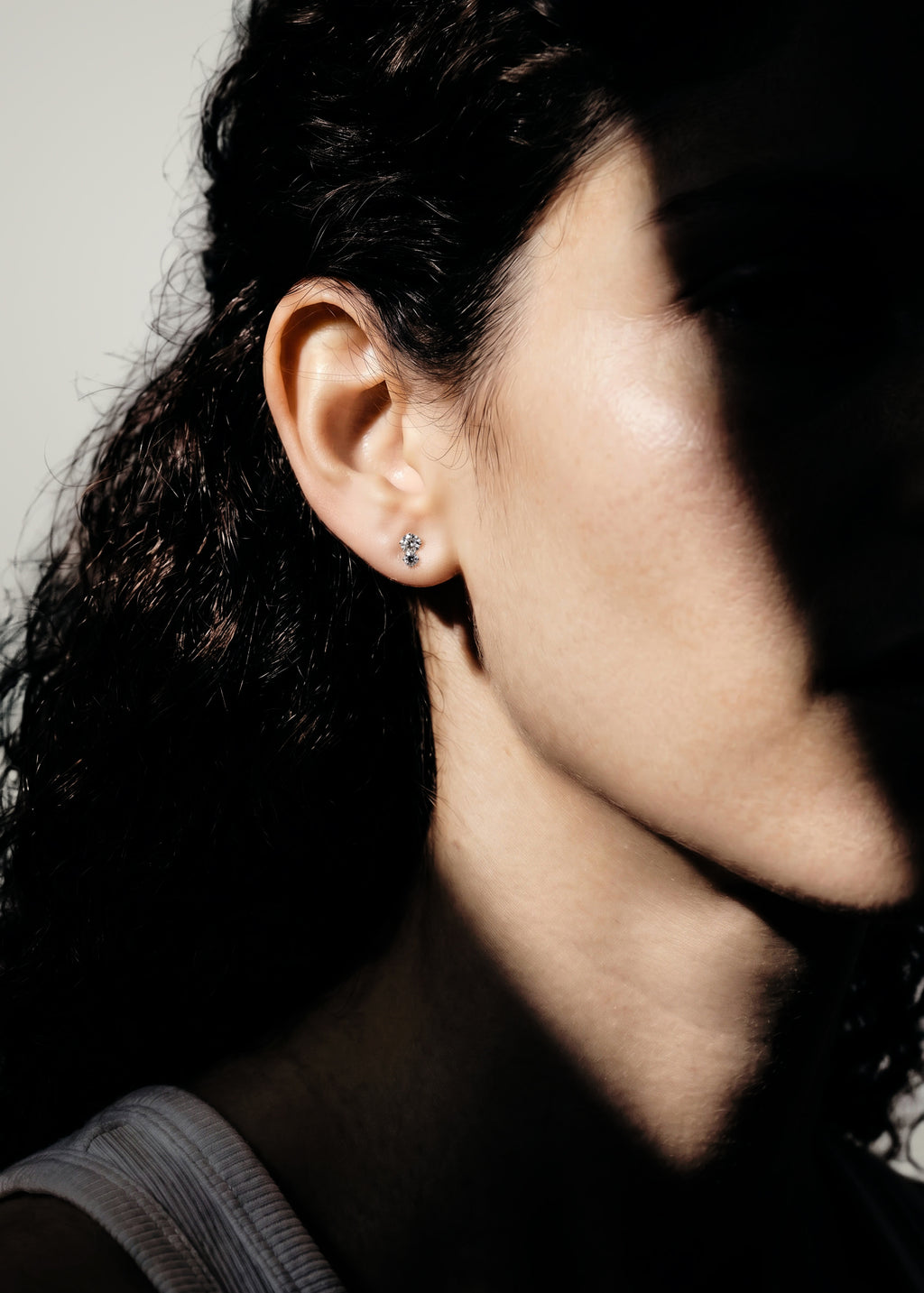 Drops earring mono small