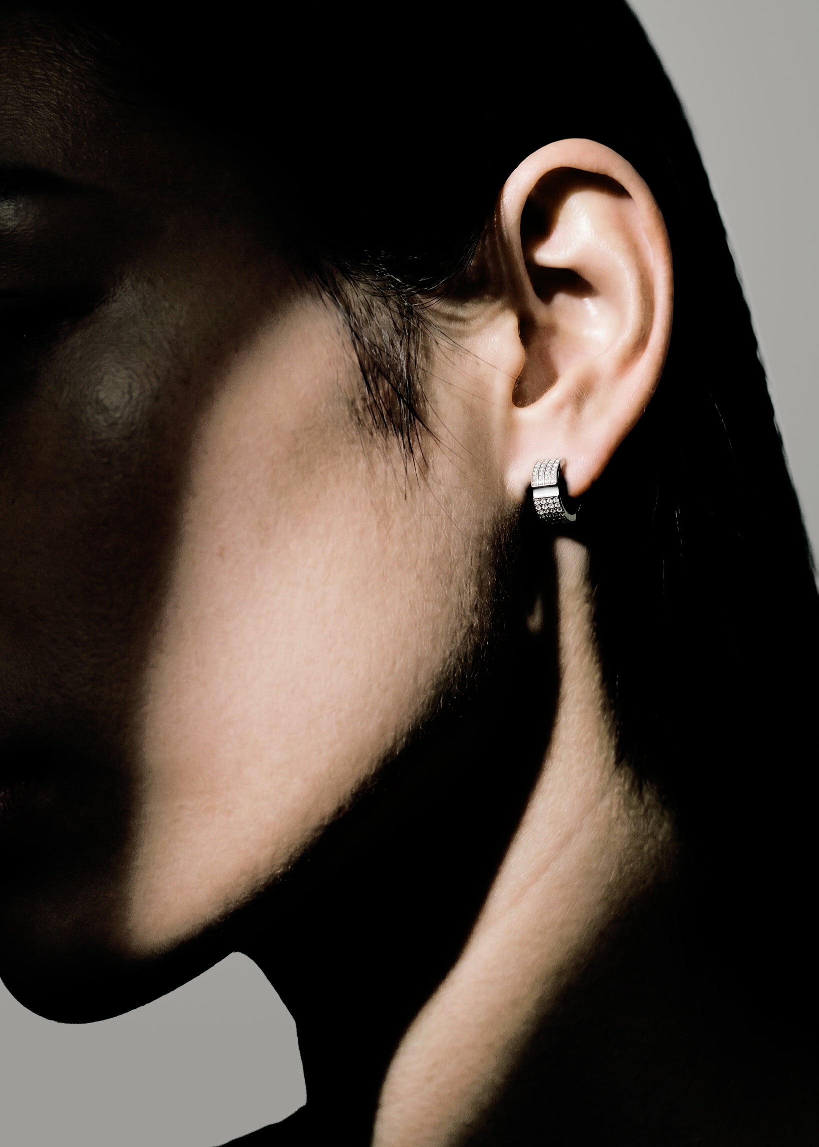 Monument pair of earrings medium