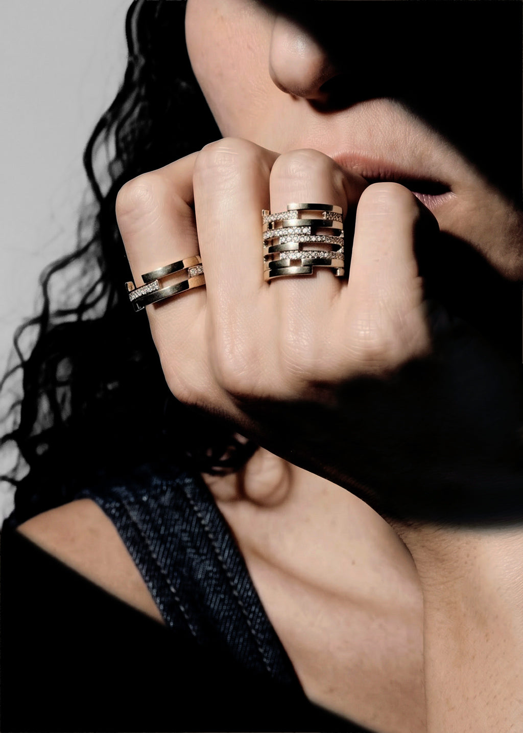 'C' ring 9 rows