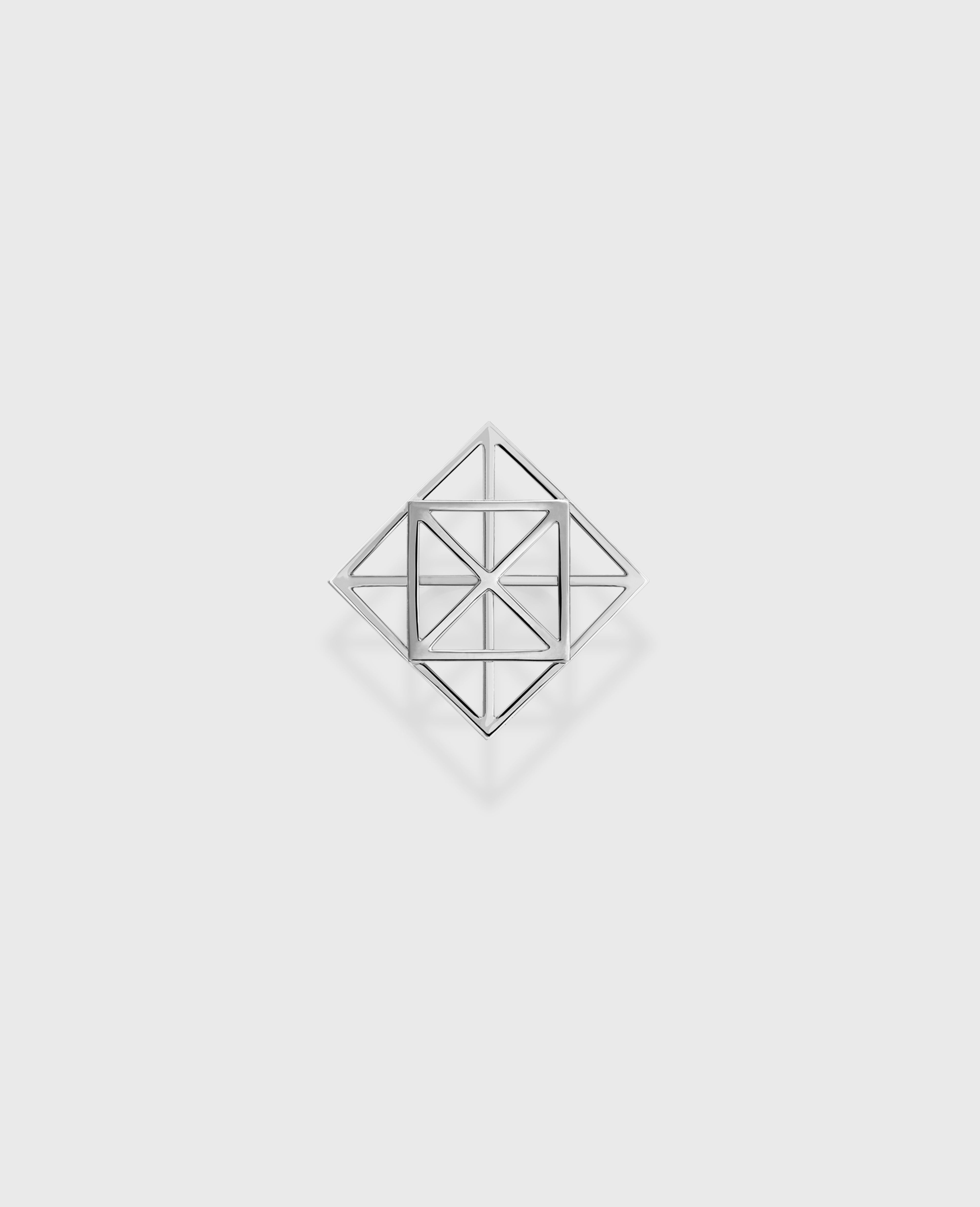 Collection I ring White Gold
