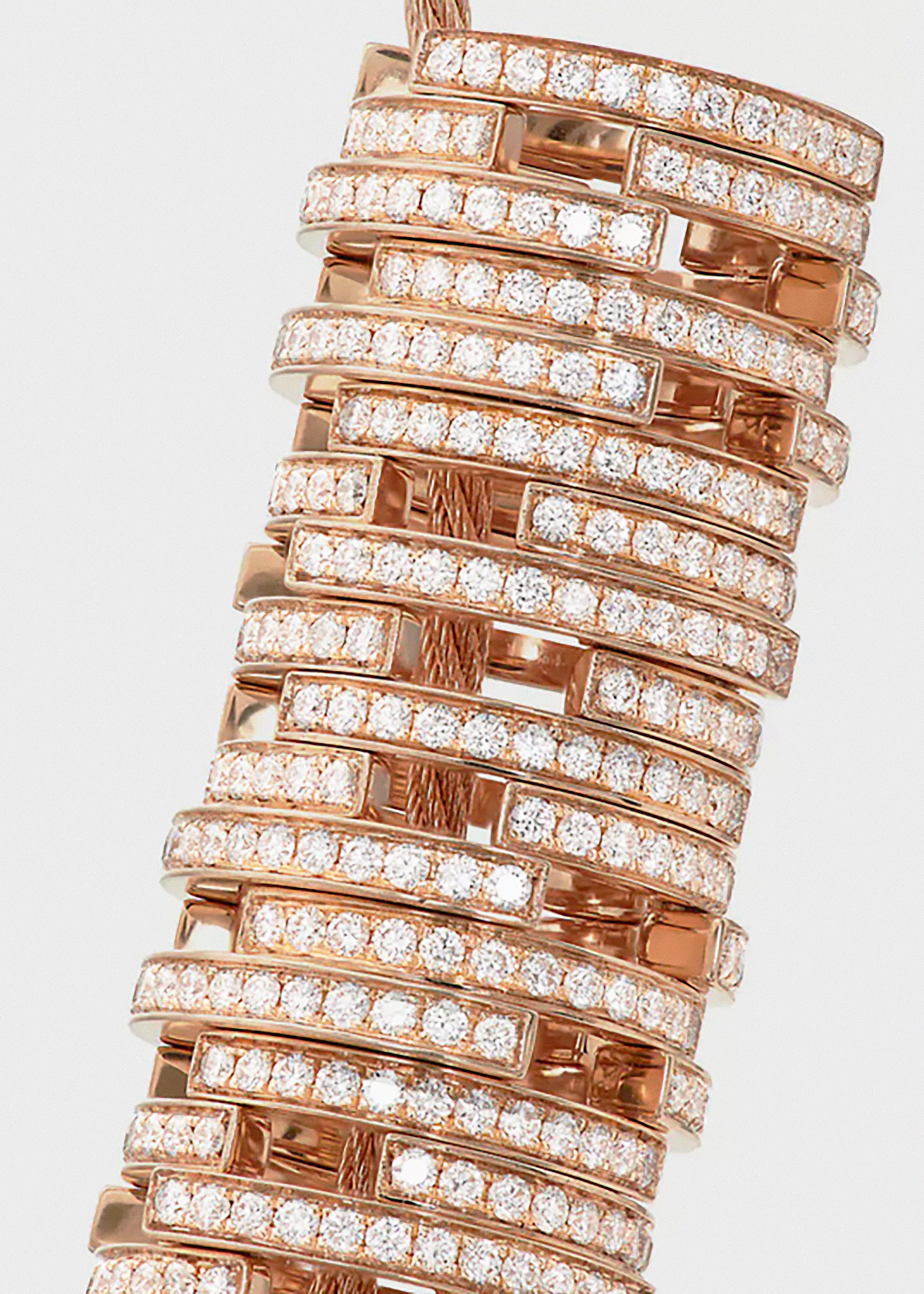 Volume pendant Rose Gold