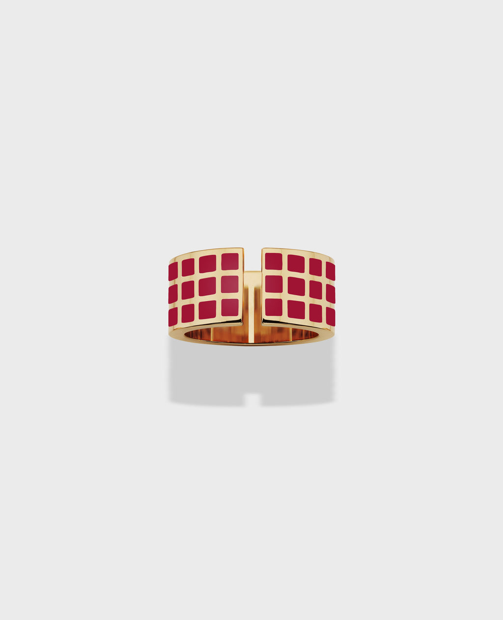 Monument ring medium Red