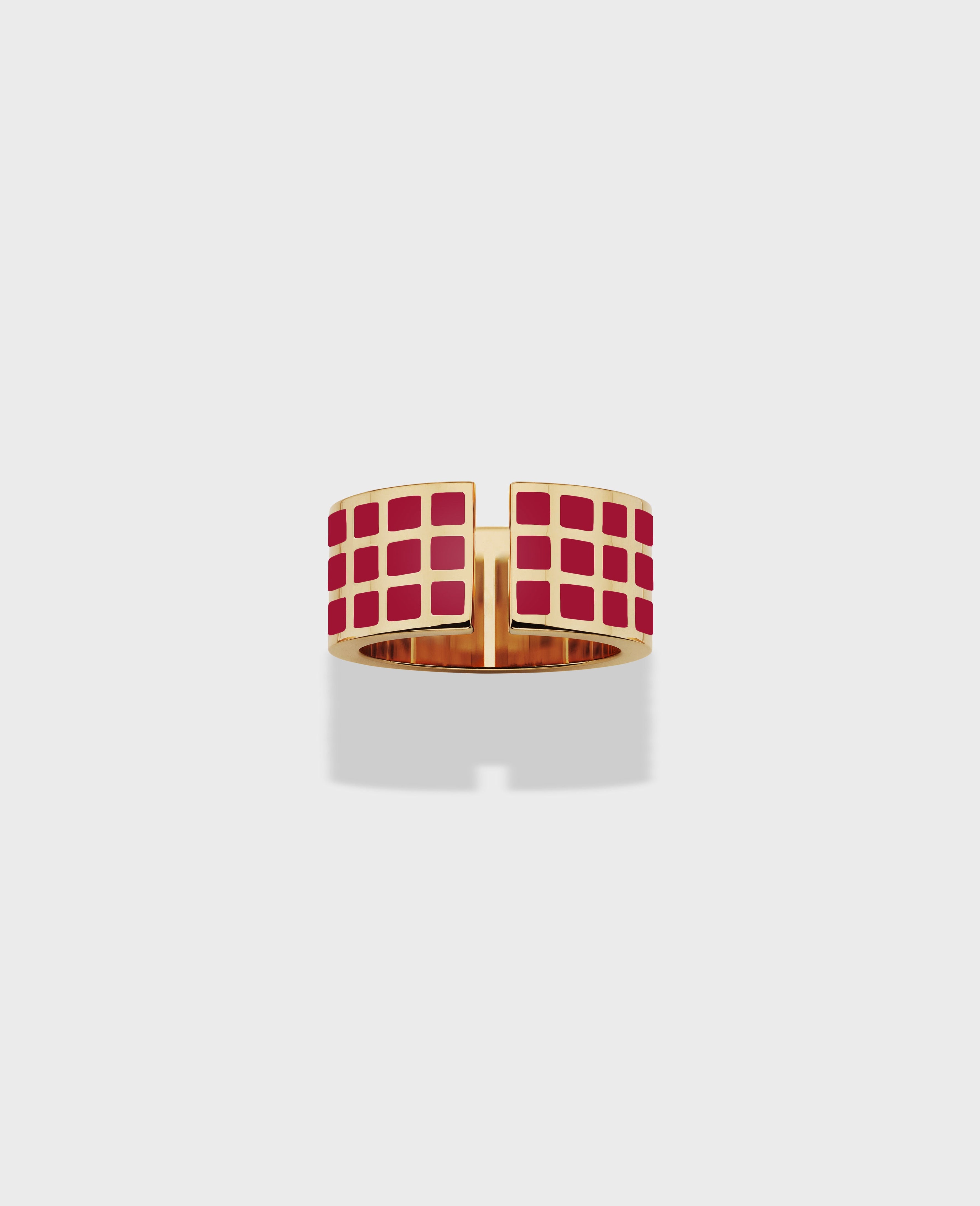 Monument ring medium Red