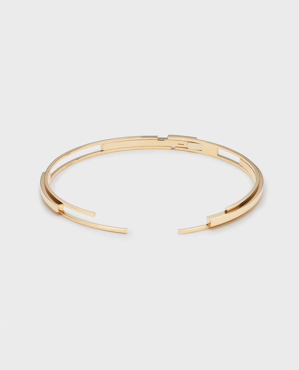 Volume pendant Yellow Gold