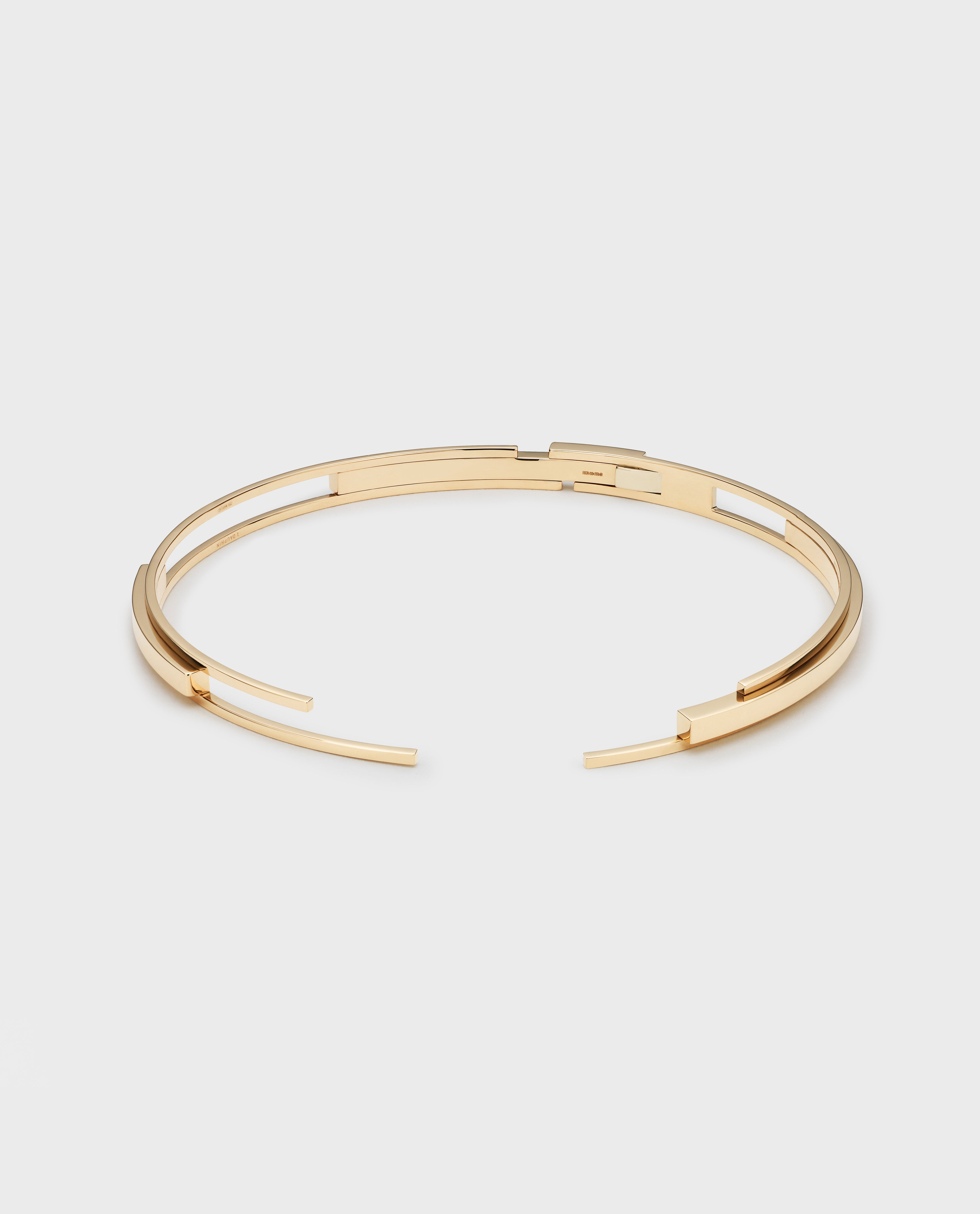 Volume pendant Yellow Gold