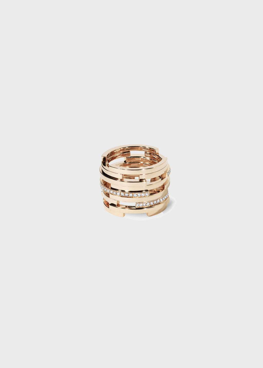 Volume ring Rose Gold